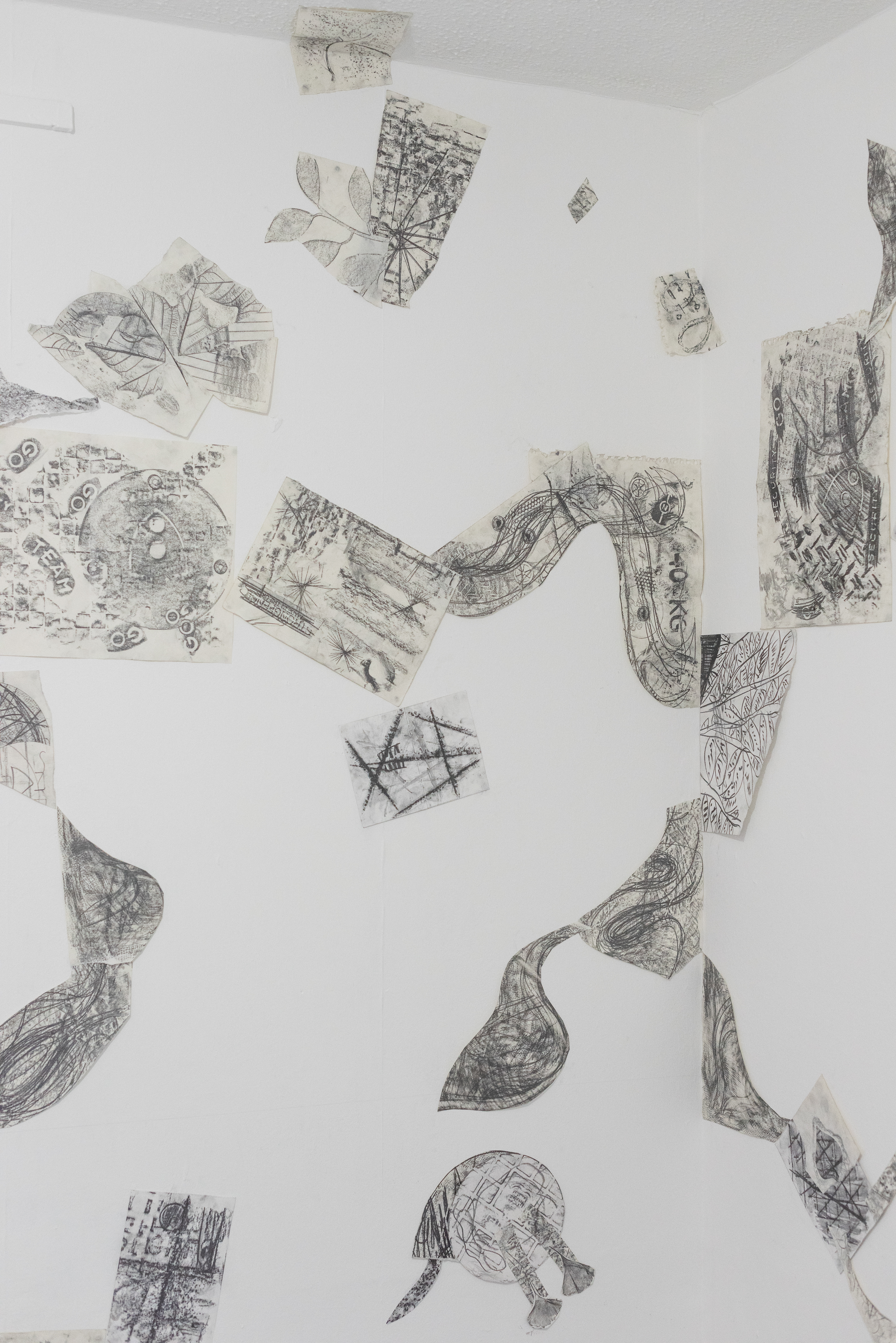 Hallam Wood & Nima Shafiani 'Drawing inspiration, moving pathways' - 2024 -- (detail)
