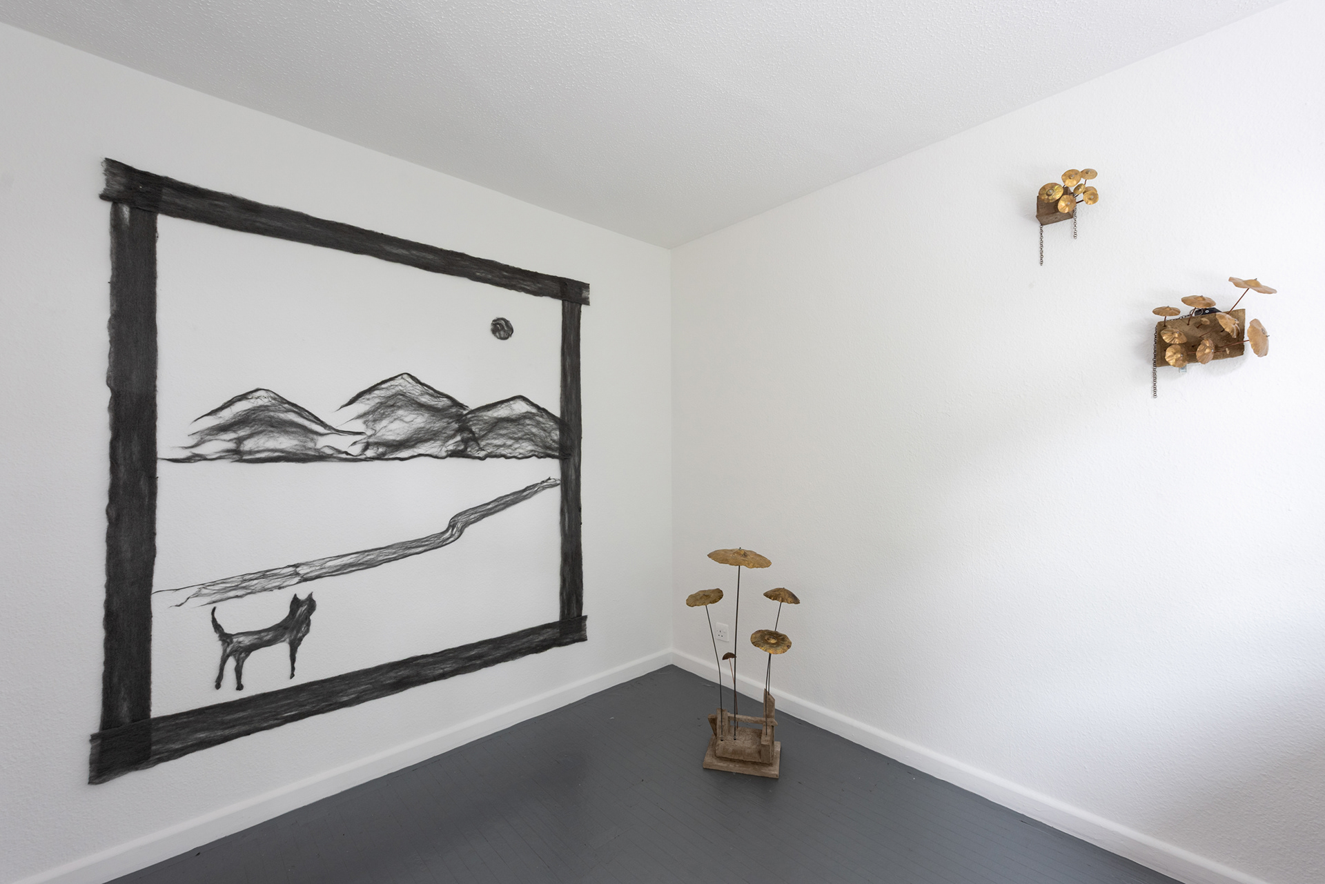 i was already bent when you found me (installation view)