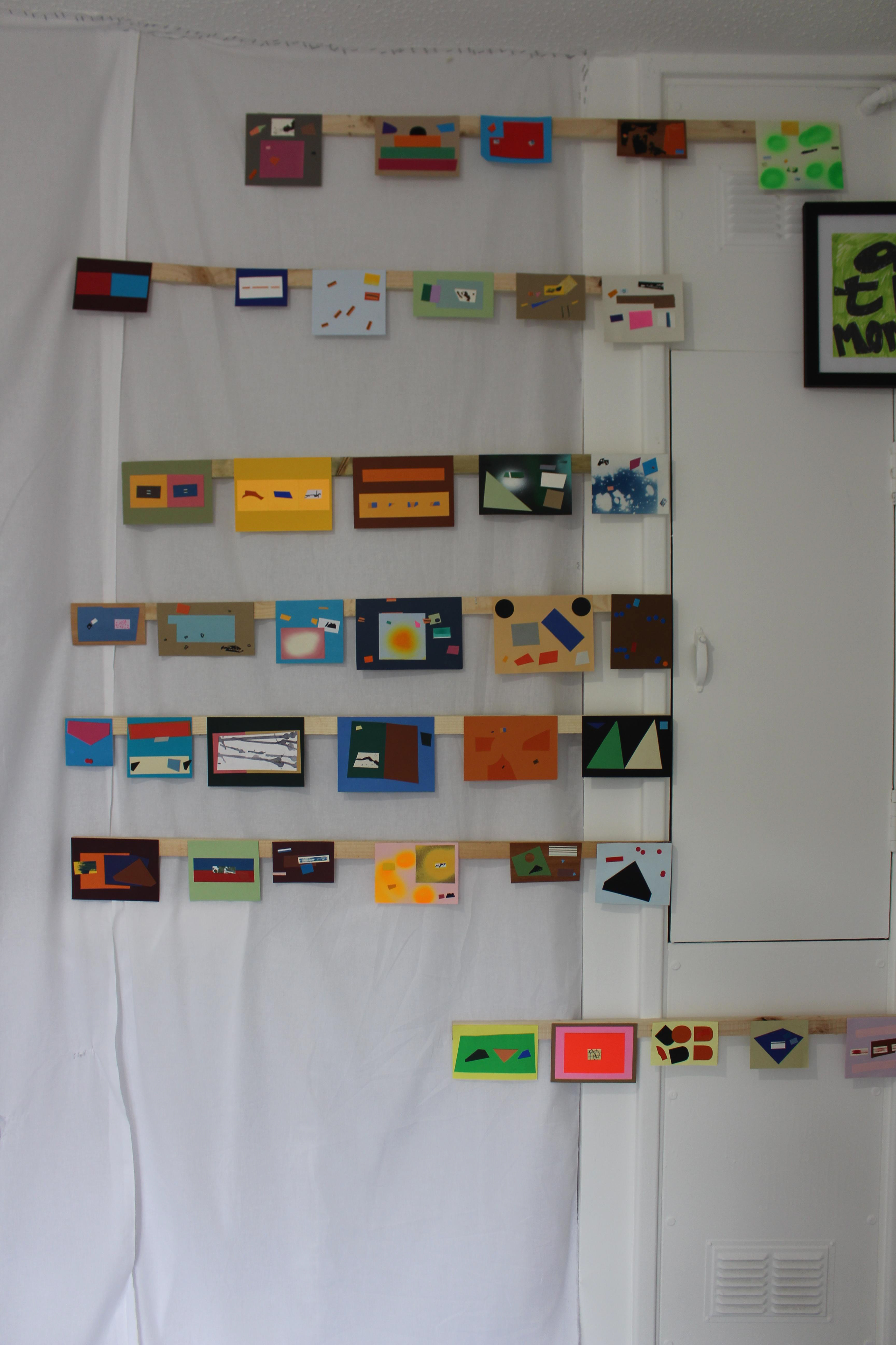 Ben Coleman - "40 Selected Collages" - 2024 - mixed media collage - size variable