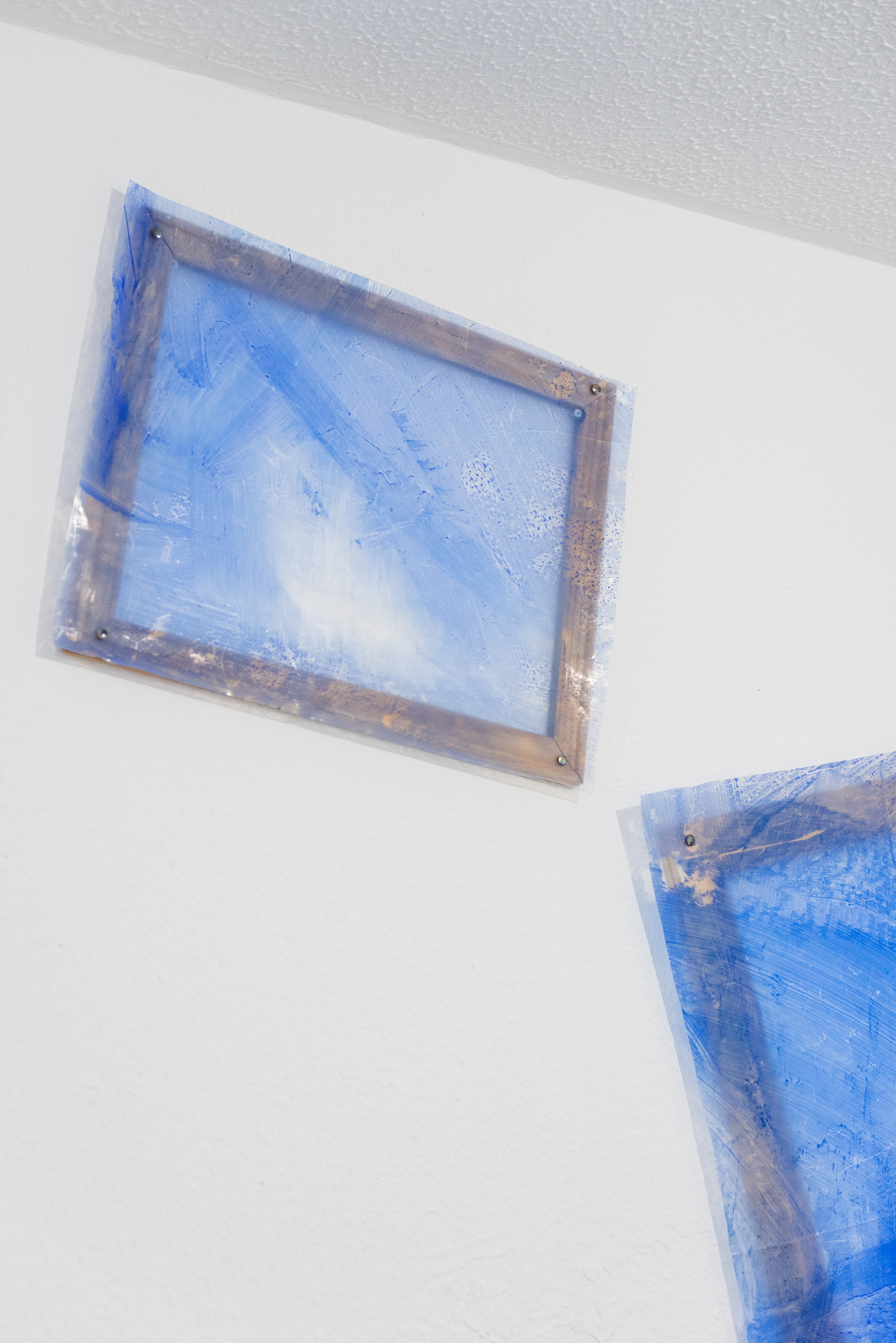 Darren O'Connor & Sean Michael - 'untitled collaboration' 2024 - mixed media & acrylic paint - (detail)
