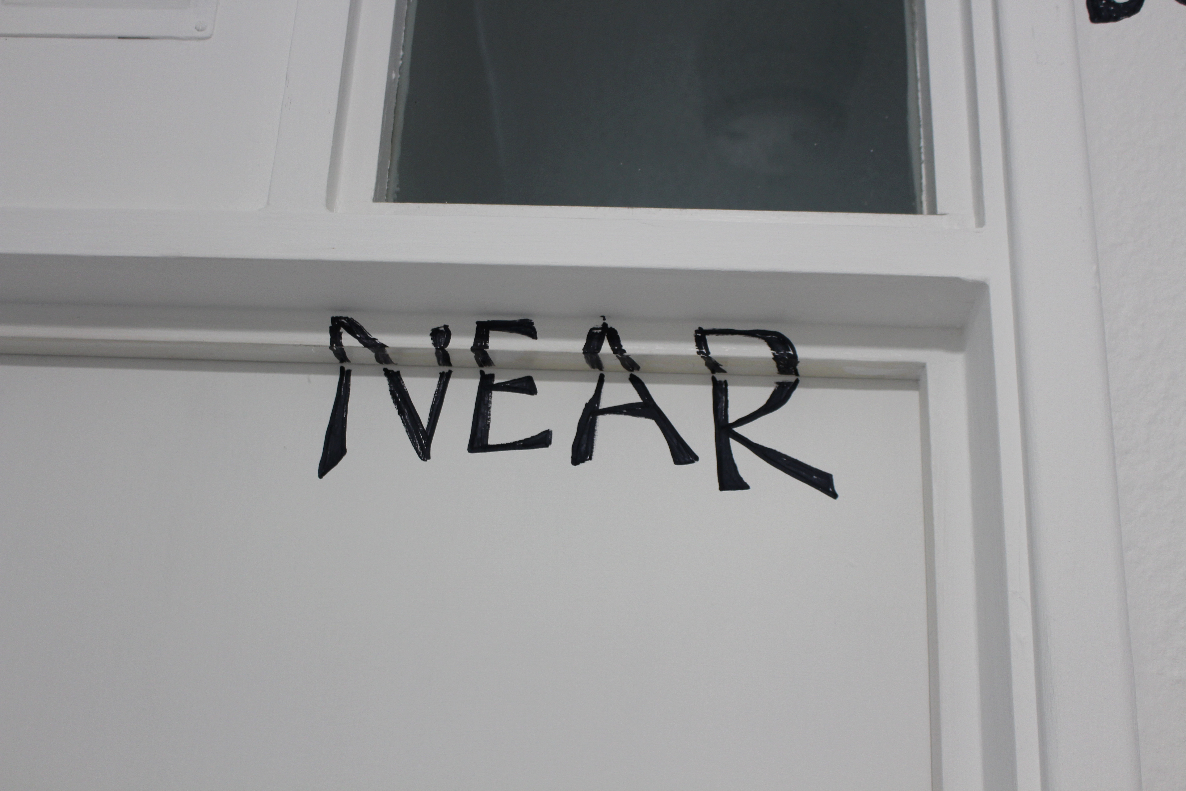 Daniel Shafiani & Nima Shafiani - "10 words" - 2024 - ink on paper & wall installation - (detail) 