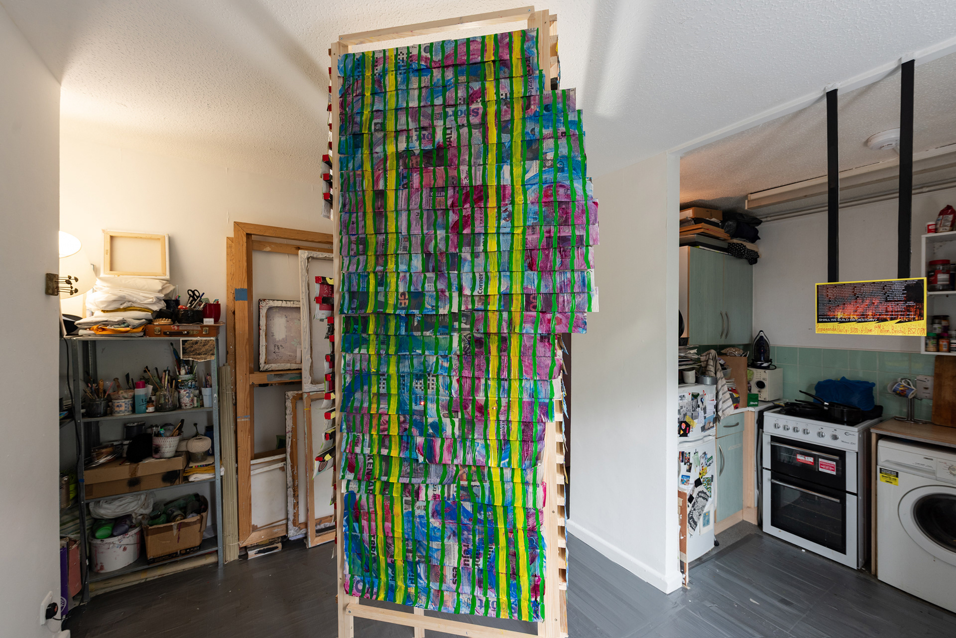 i was already bent when you found me (installation view)