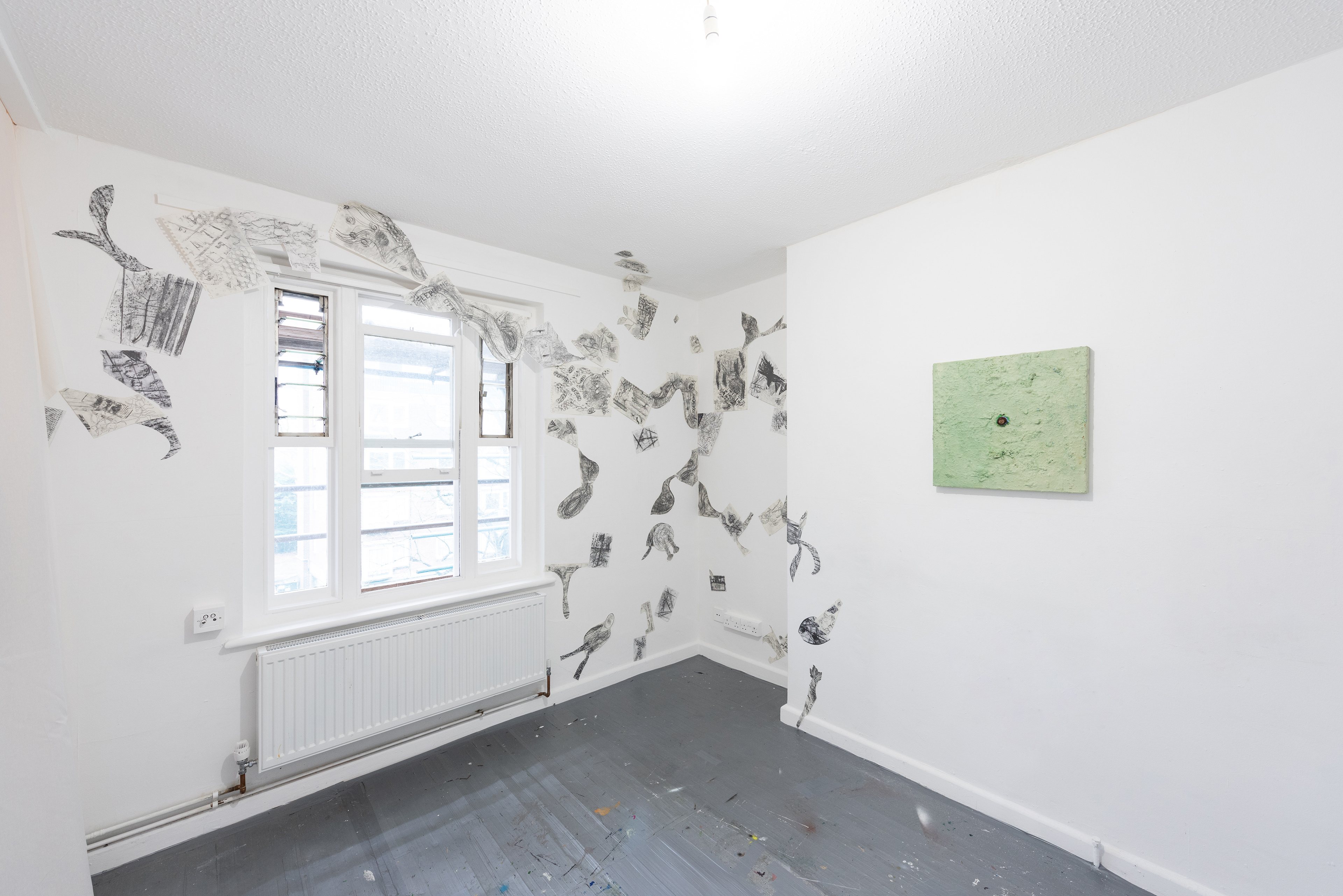 A Door With Six Handles - installation view