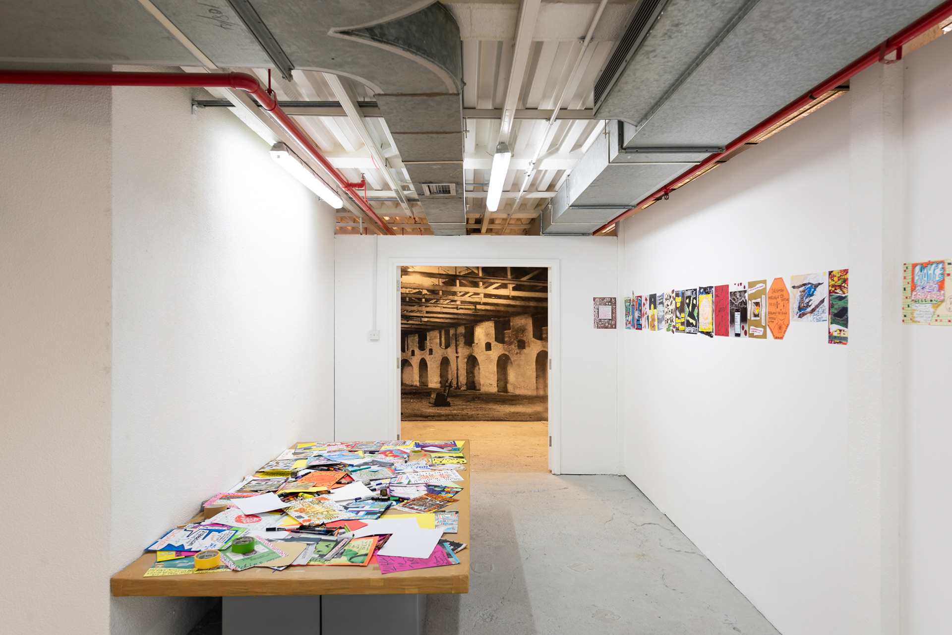 gone, and Going (installation view)
