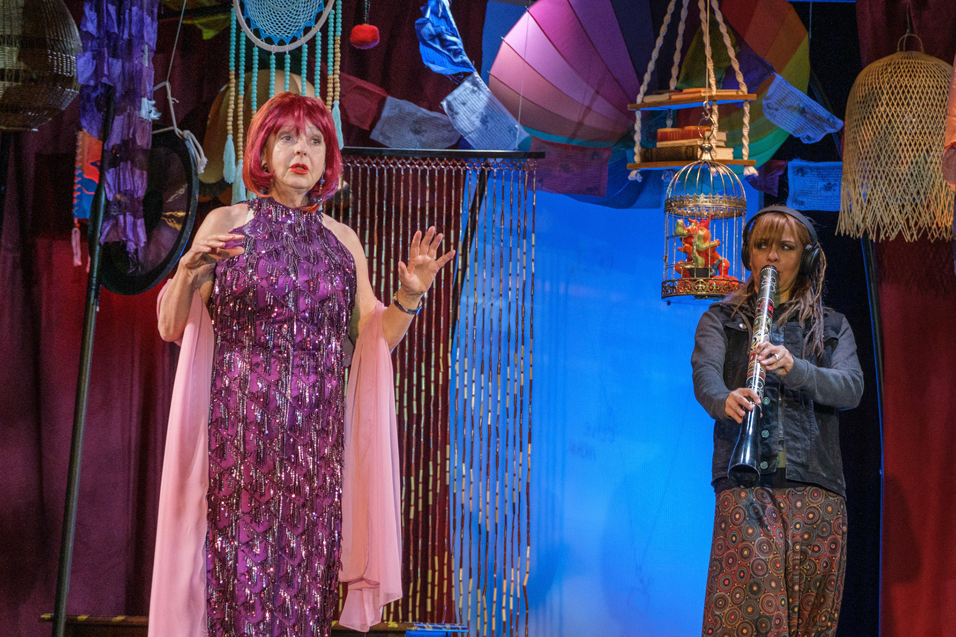 Penelope Skinner: A legenda háza (Lyonesse), Belvárosi Színház, Budapest, 2024/09/18Hernádi Judit Ullmann Mónika  színészphoto credit mandatory