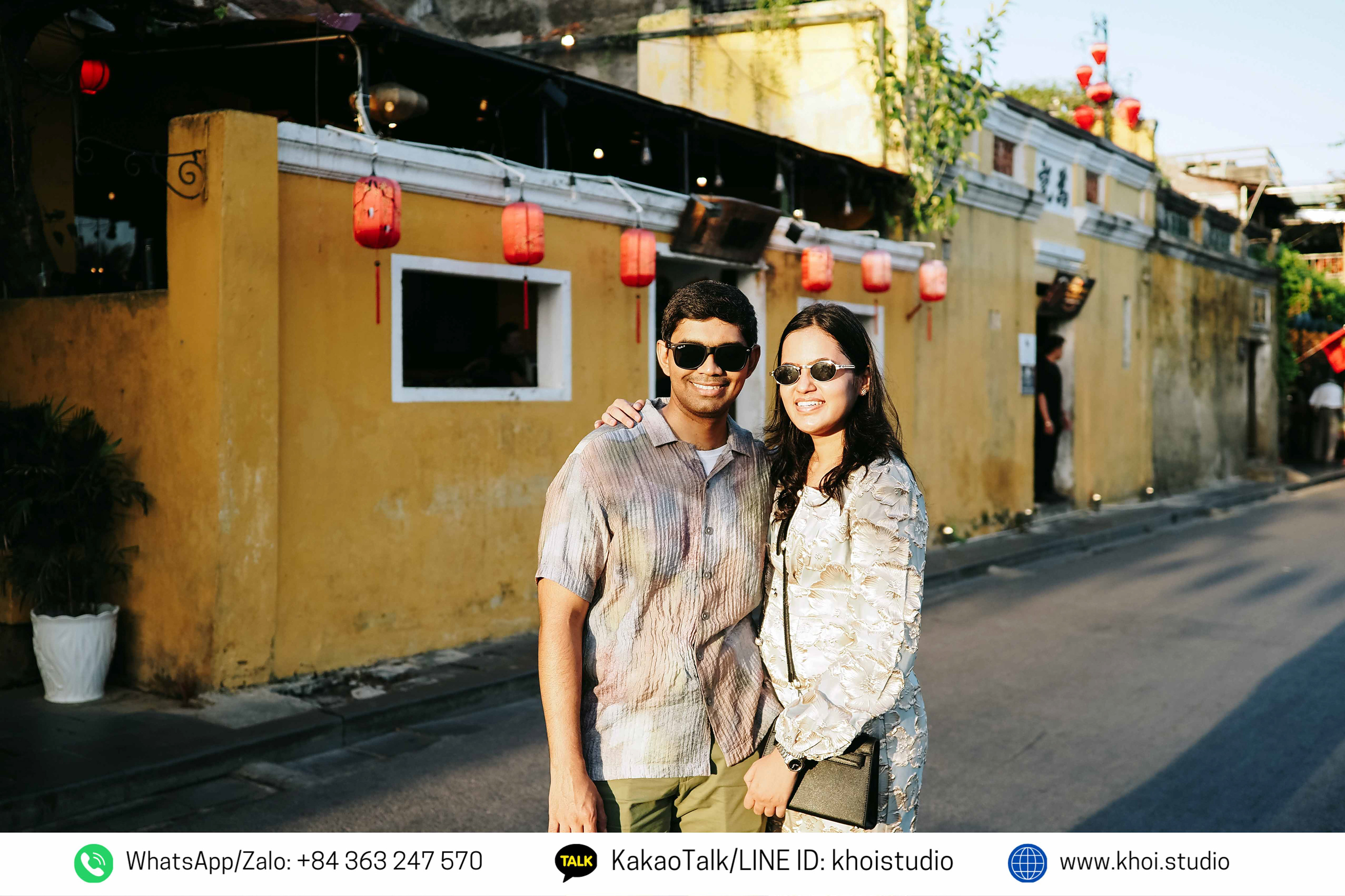 Hoi An Couple Photoshoot - Indian tourists