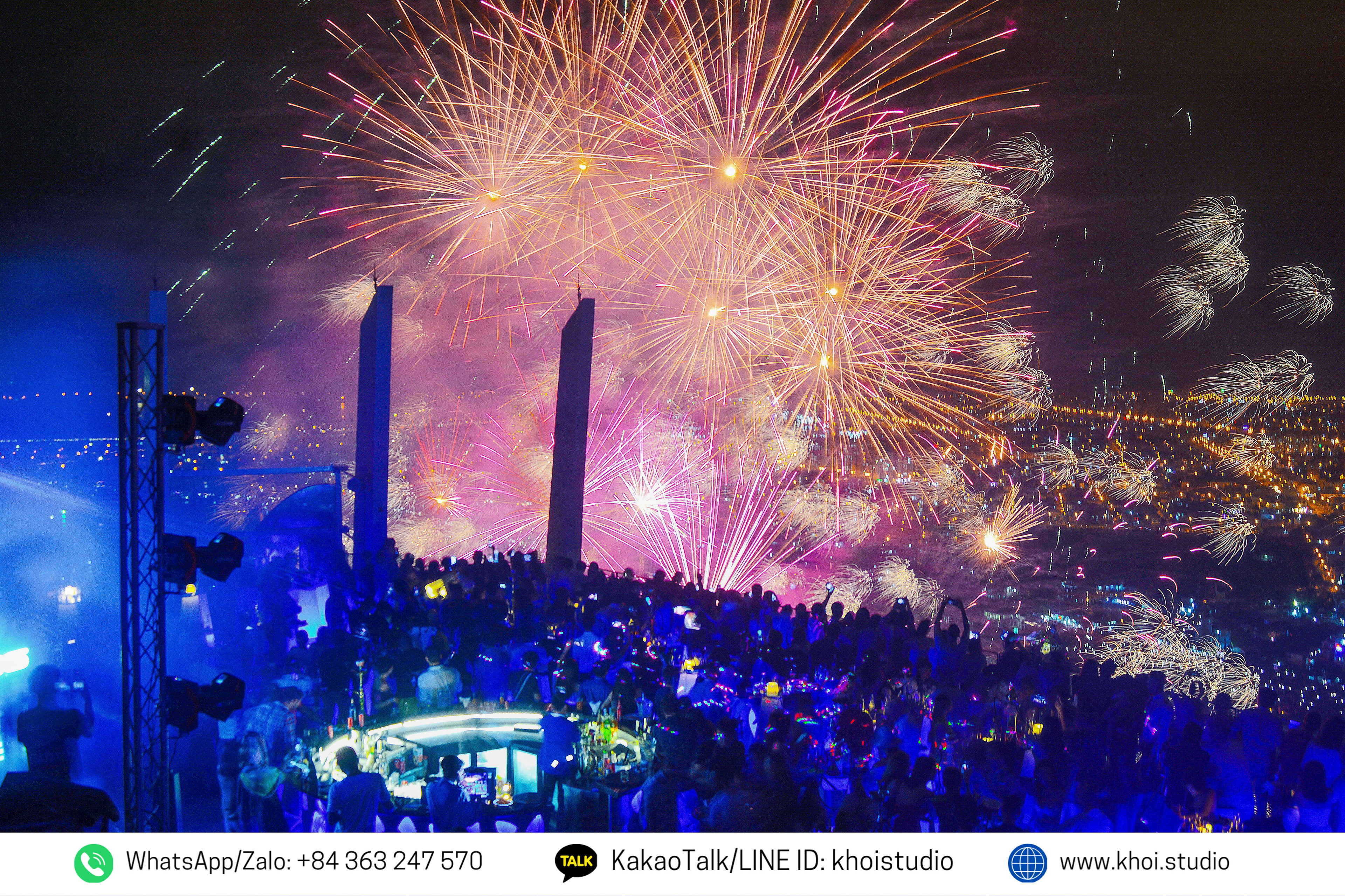 Da Nang Fireworks Photoshoot | Vietnam Event Photography