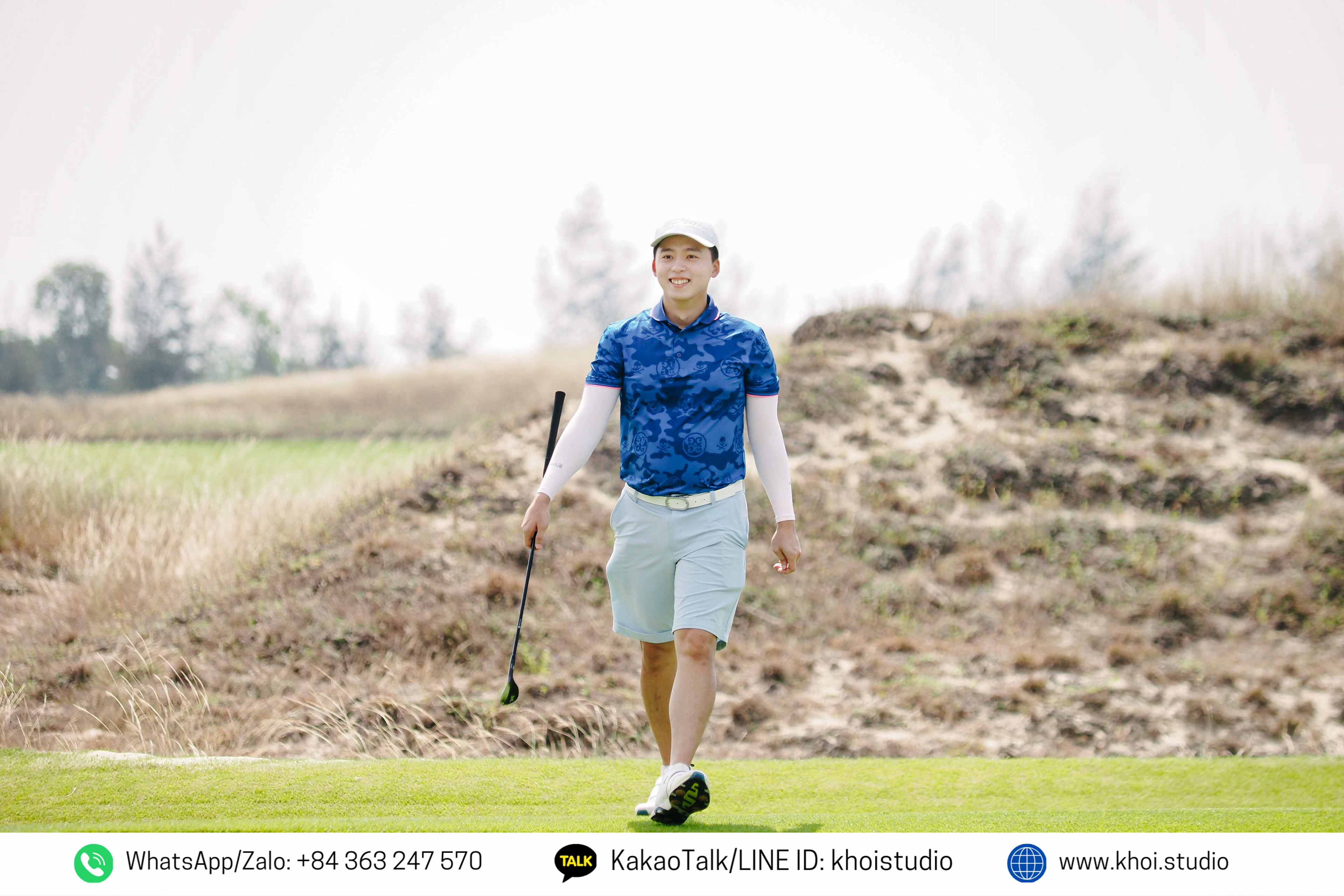 Da Nang Golf Photoshoot | Professional Golf Photography in Vietnam