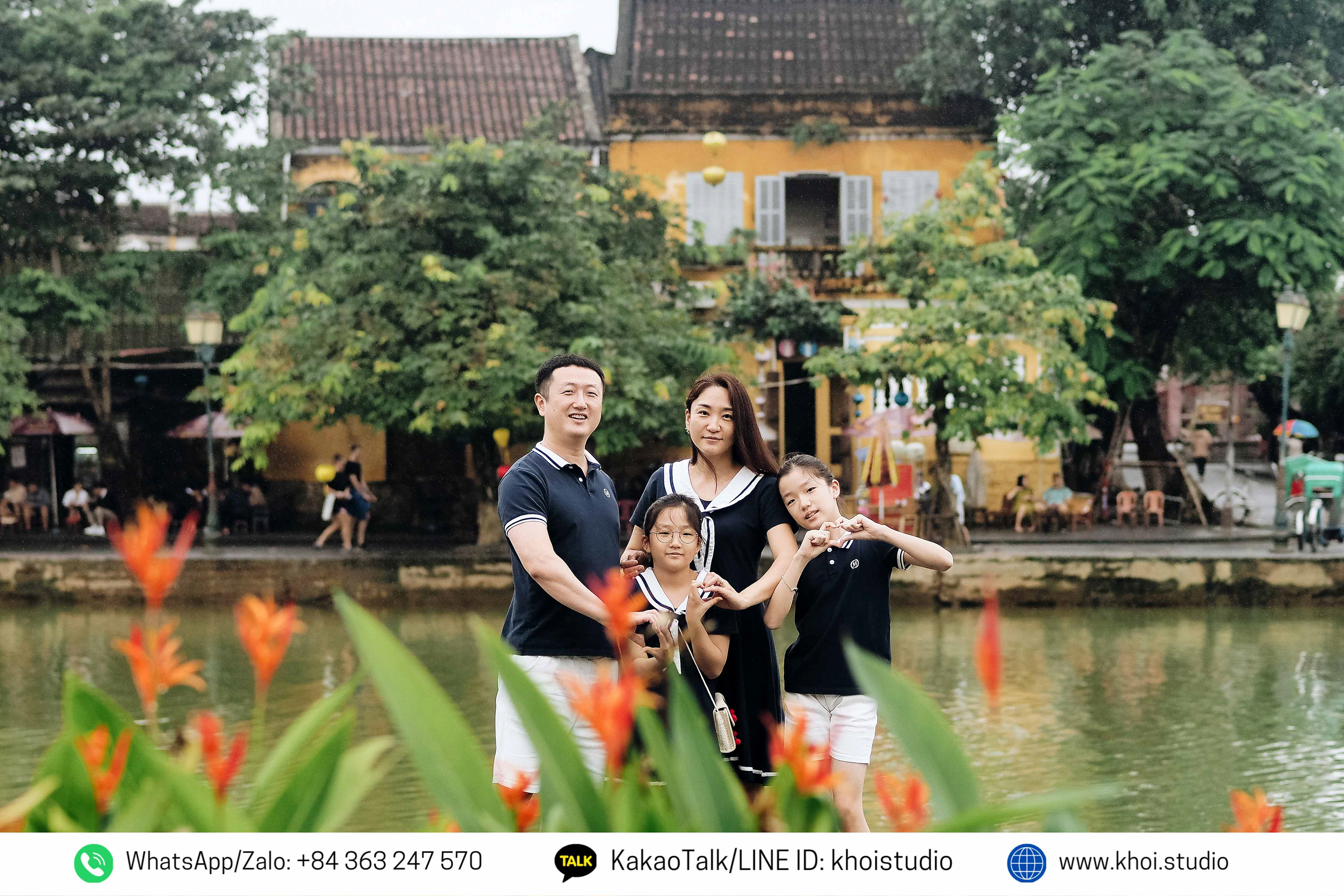 Da Nang, Hoi An Family Photoshoot with local photographer