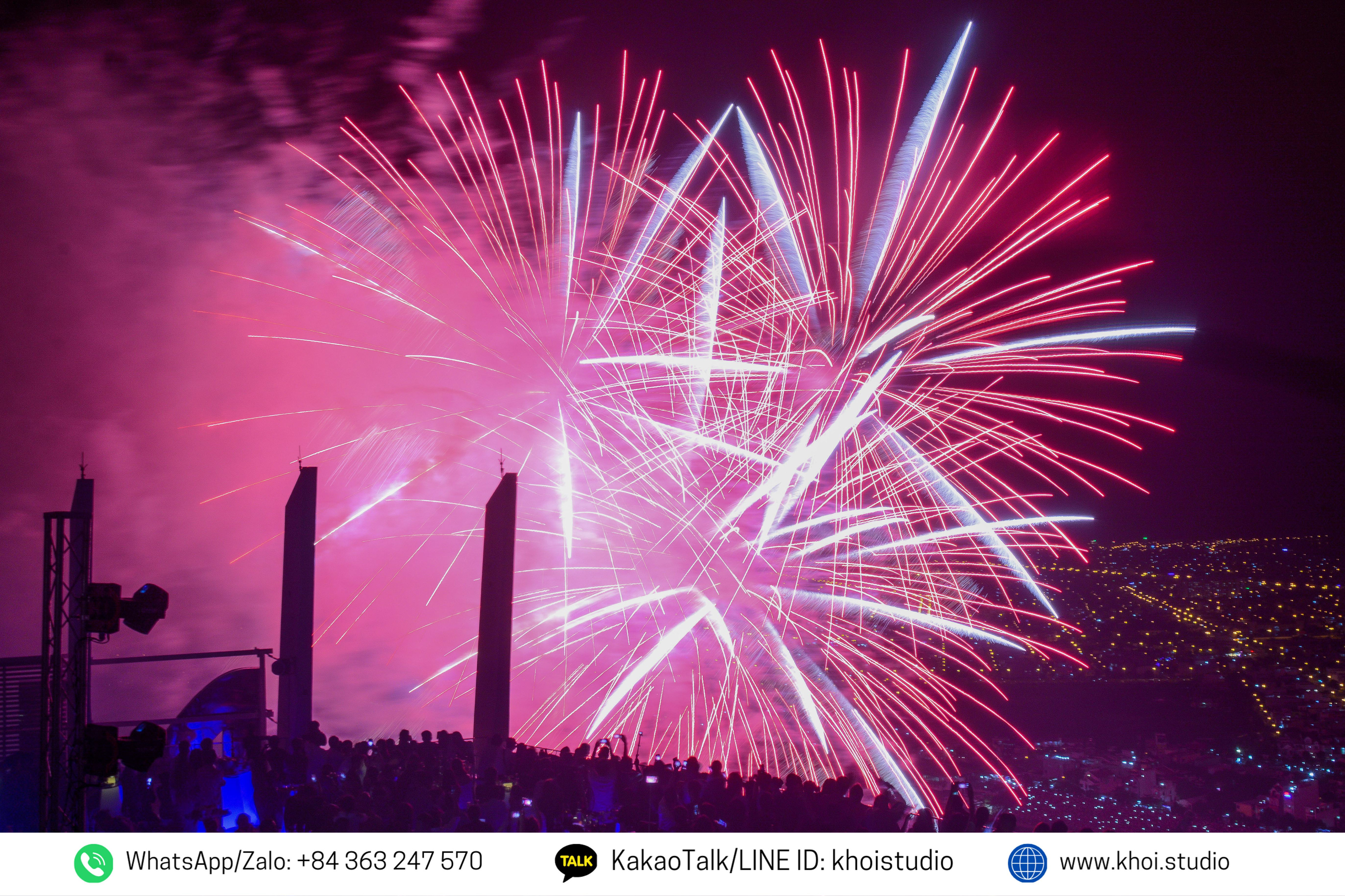 Da Nang Fireworks Photoshoot | Vietnam Event Photography