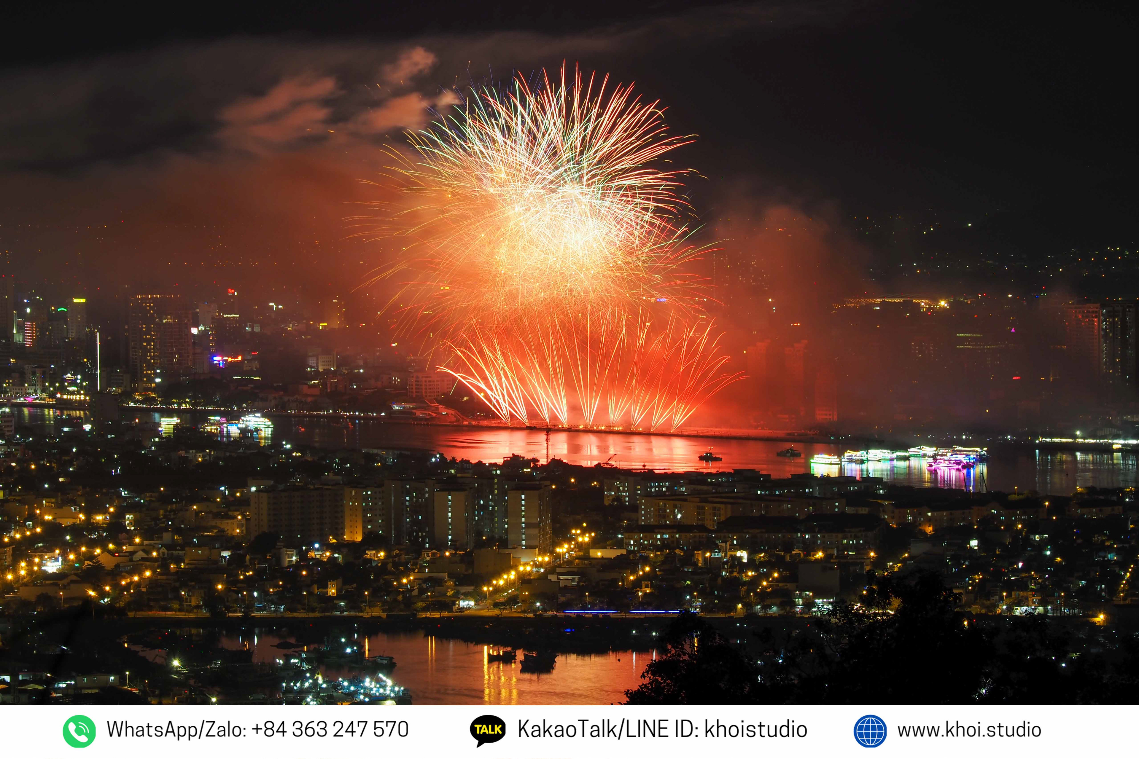 Da Nang Fireworks Photographer | Vietnam Photoshoot & Photography