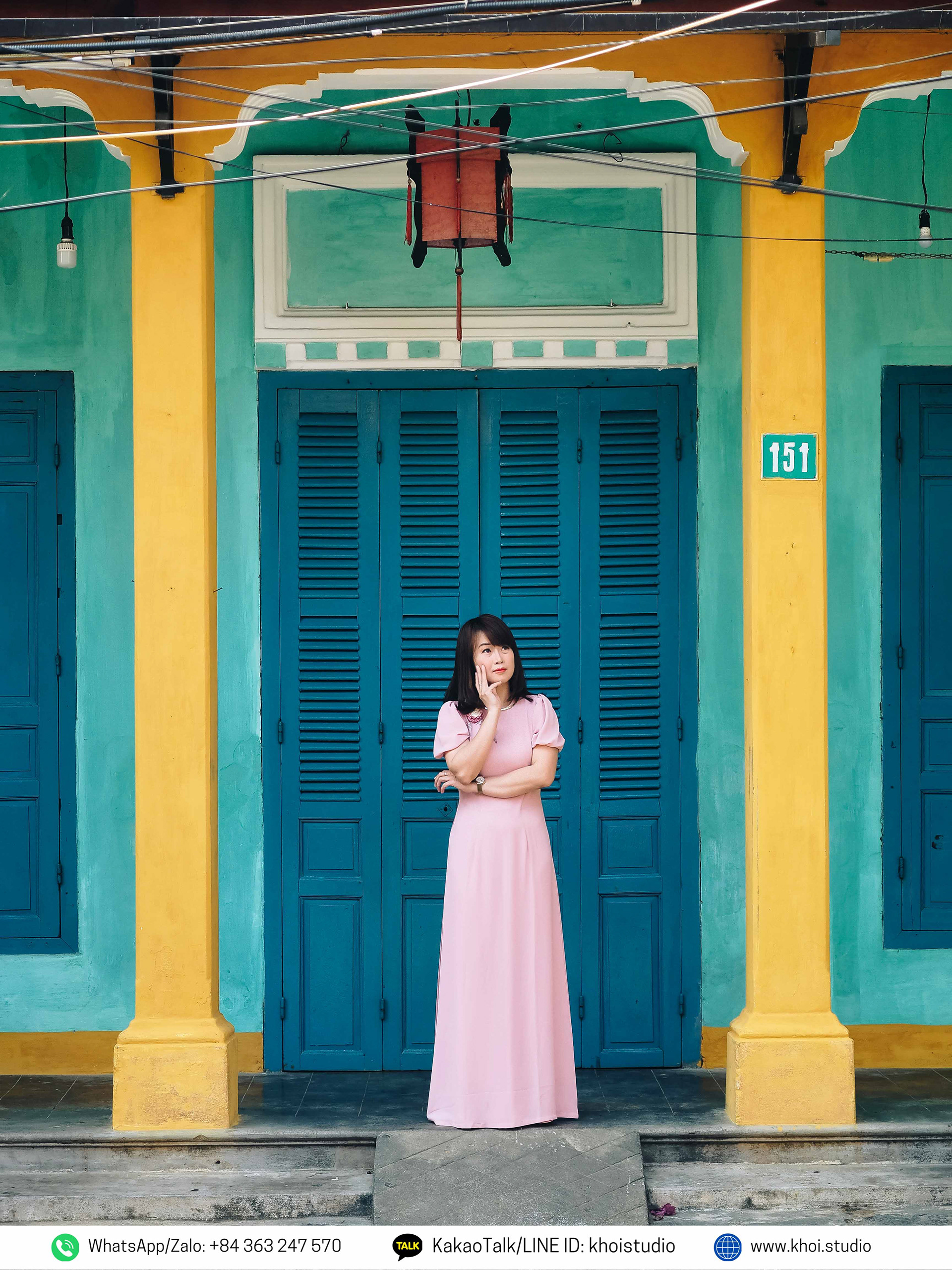 Ao Dai Photoshoot in Hoi An ancient town