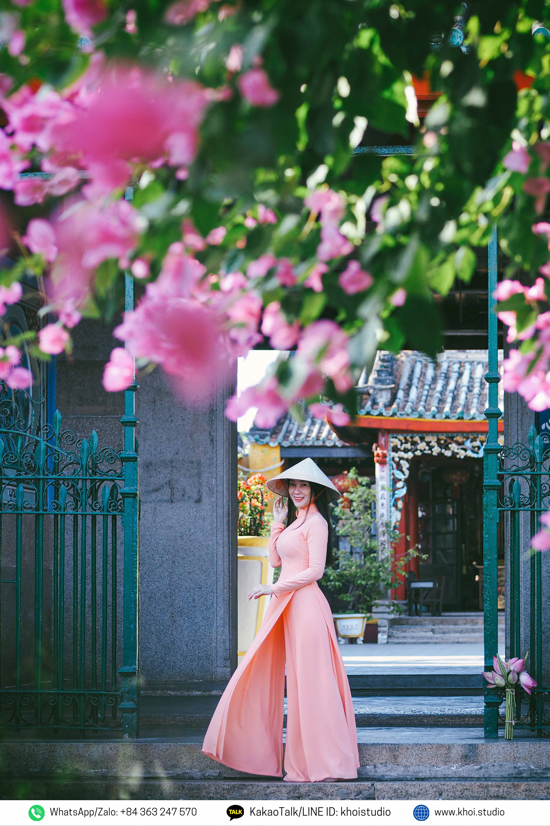 Vietnam Ao Dai photoshoot in Da Nang, Hoi An with local photographer - 베트남 다낭과 호이안에서 현지 사진작가와 함께 아오자이 사진 촬영을 진행했습니다