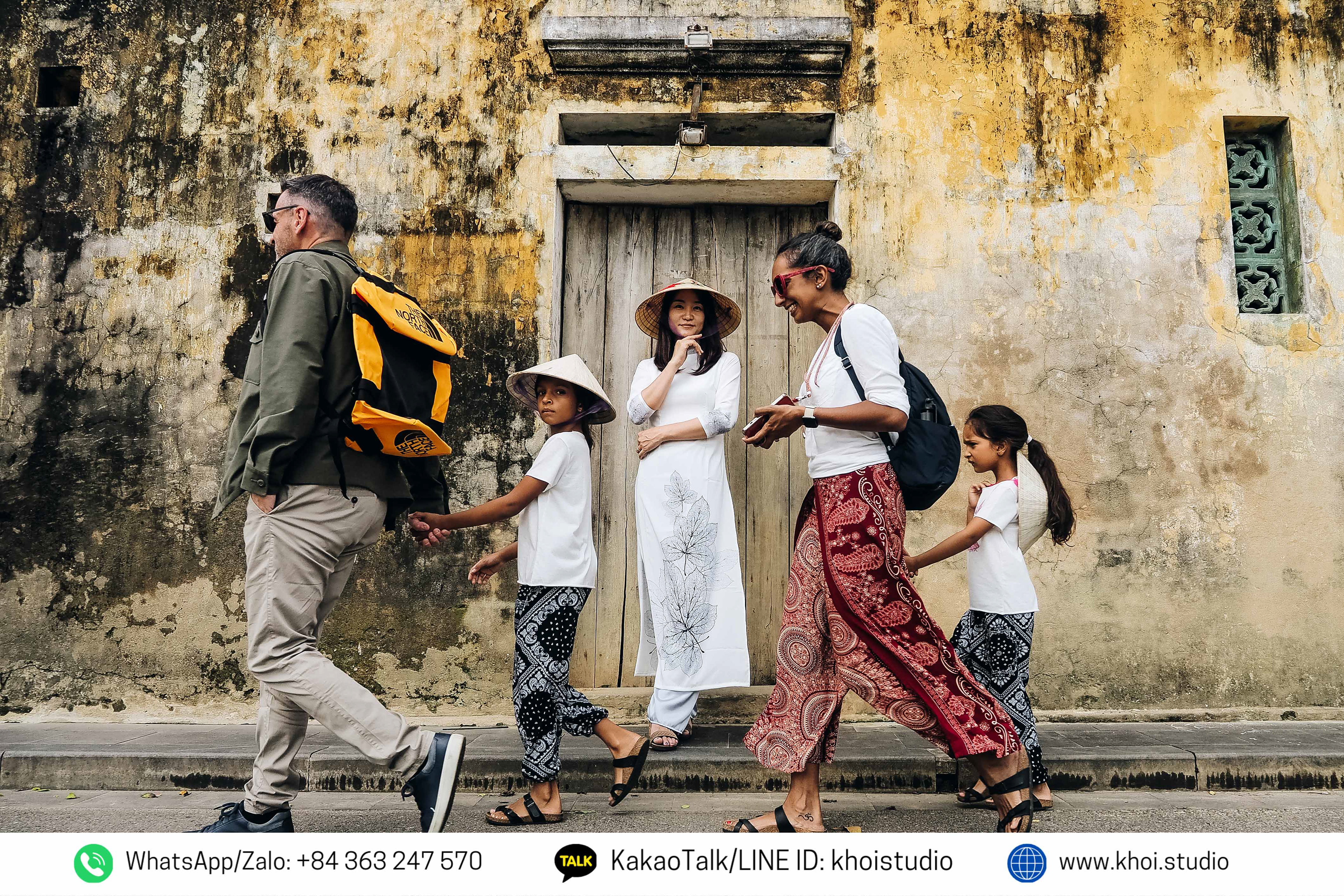 Da Nang, Hoi An Family Photoshoot with local photographer