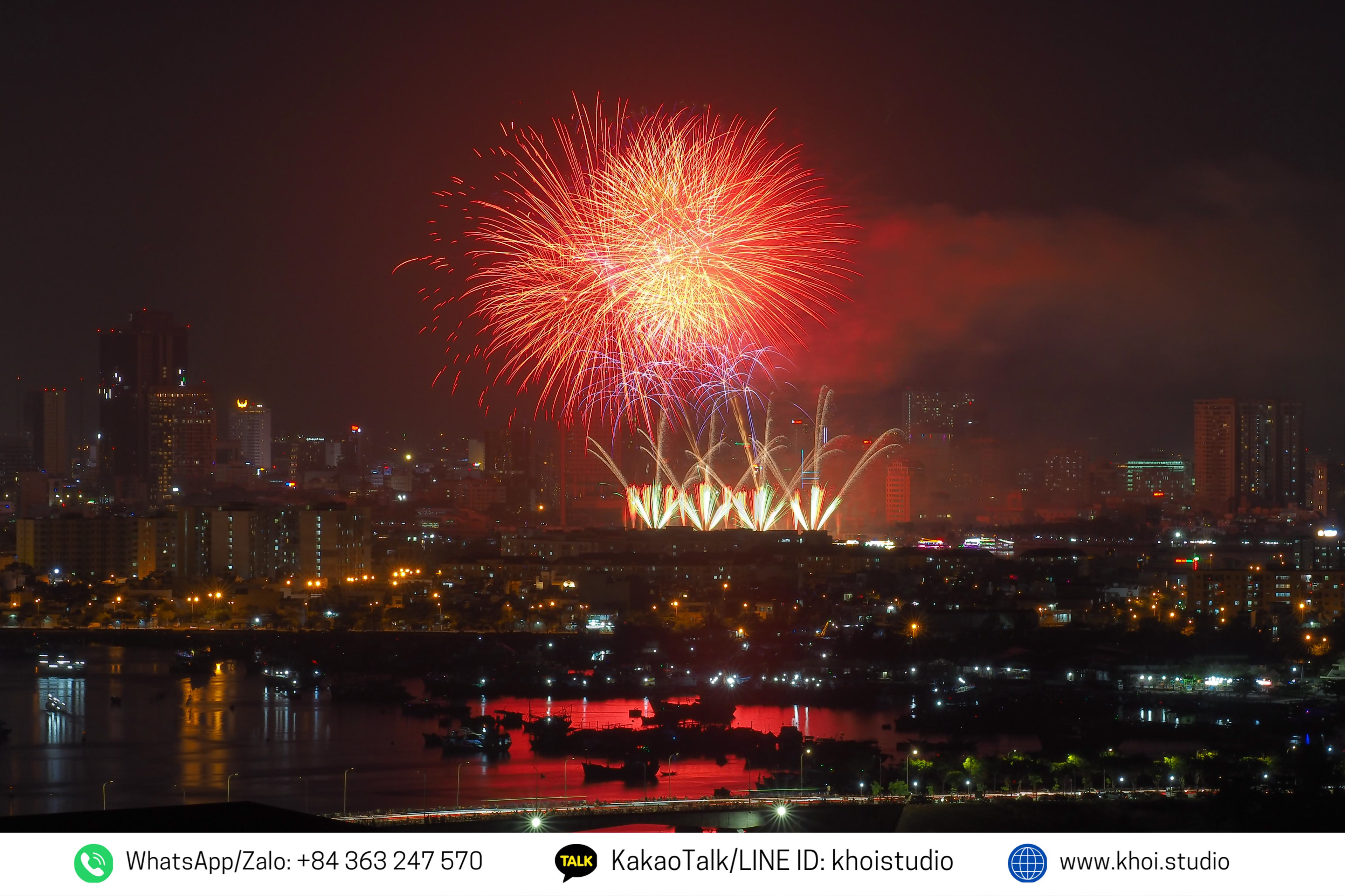 Da Nang Fireworks Photoshoot