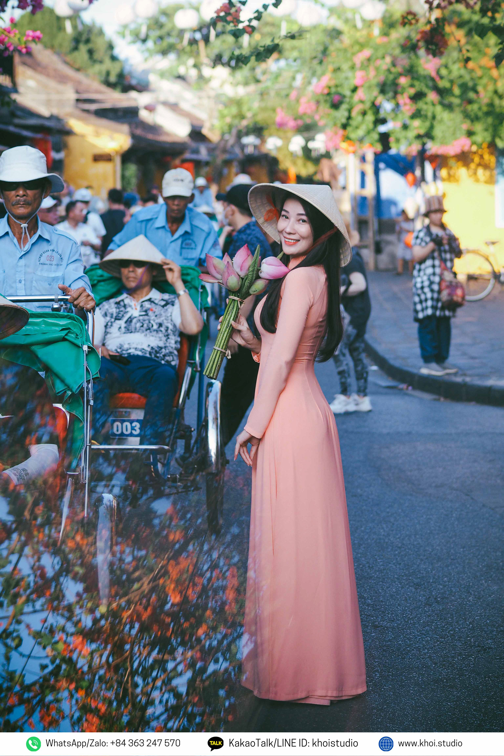 Vietnam Ao Dai photoshoot in Da Nang, Hoi An with local photographer - 베트남 다낭과 호이안에서 현지 사진작가와 함께 아오자이 사진 촬영을 진행했습니다