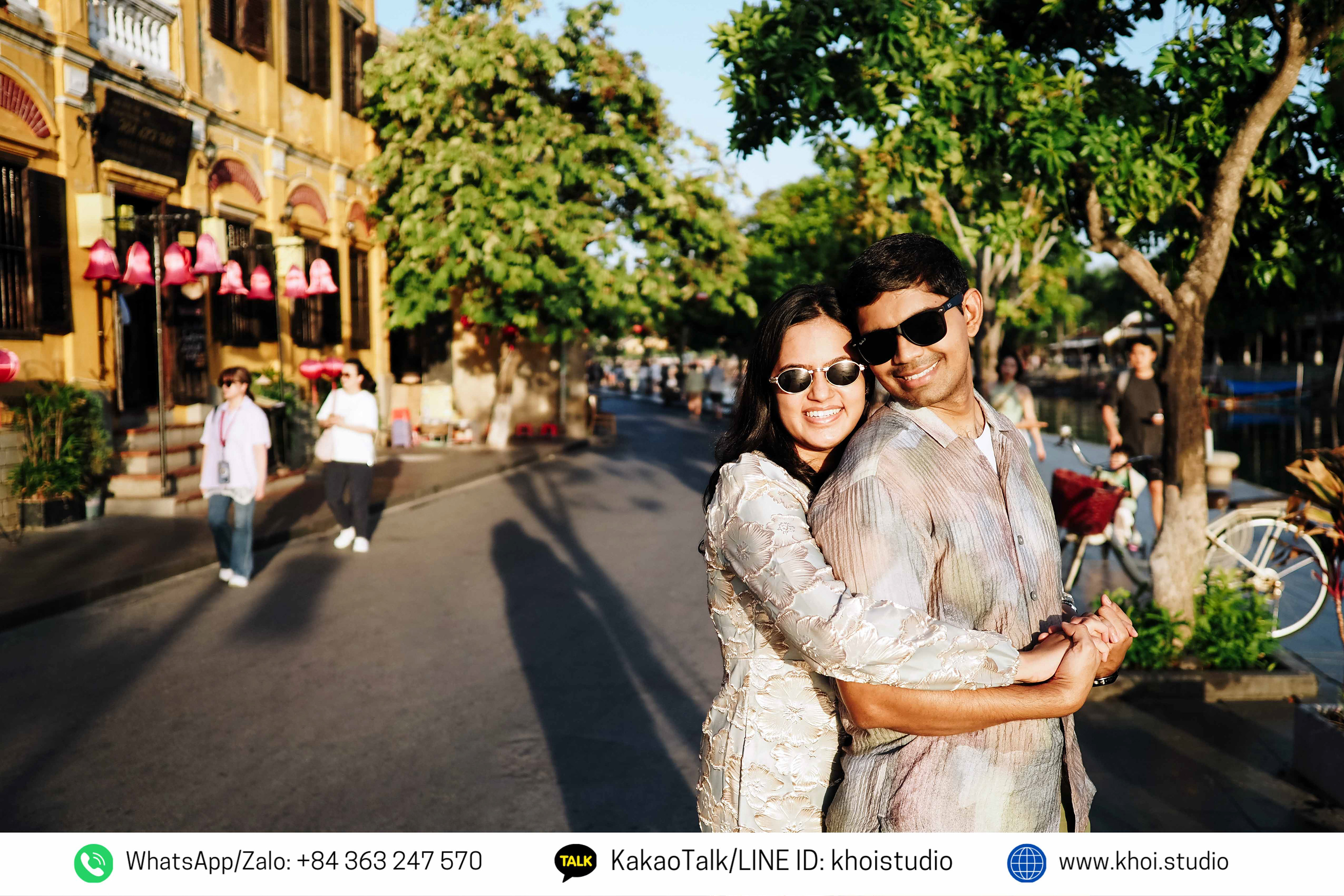 Hoi An Couple Photoshoot - Indian tourists
