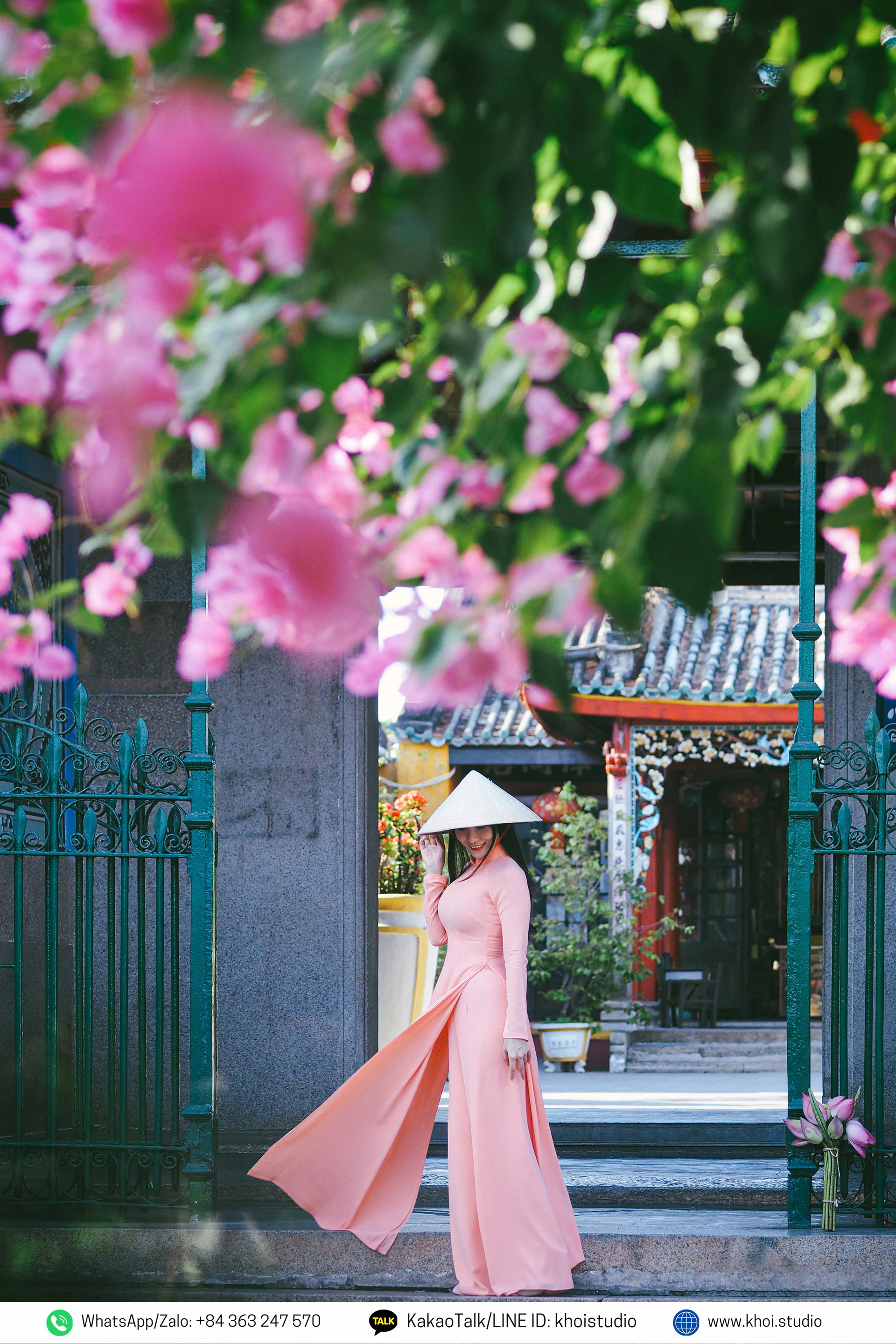 Vietnam Ao Dai photoshoot in Da Nang, Hoi An with local photographer - 베트남 다낭과 호이안에서 현지 사진작가와 함께 아오자이 사진 촬영을 진행했습니다