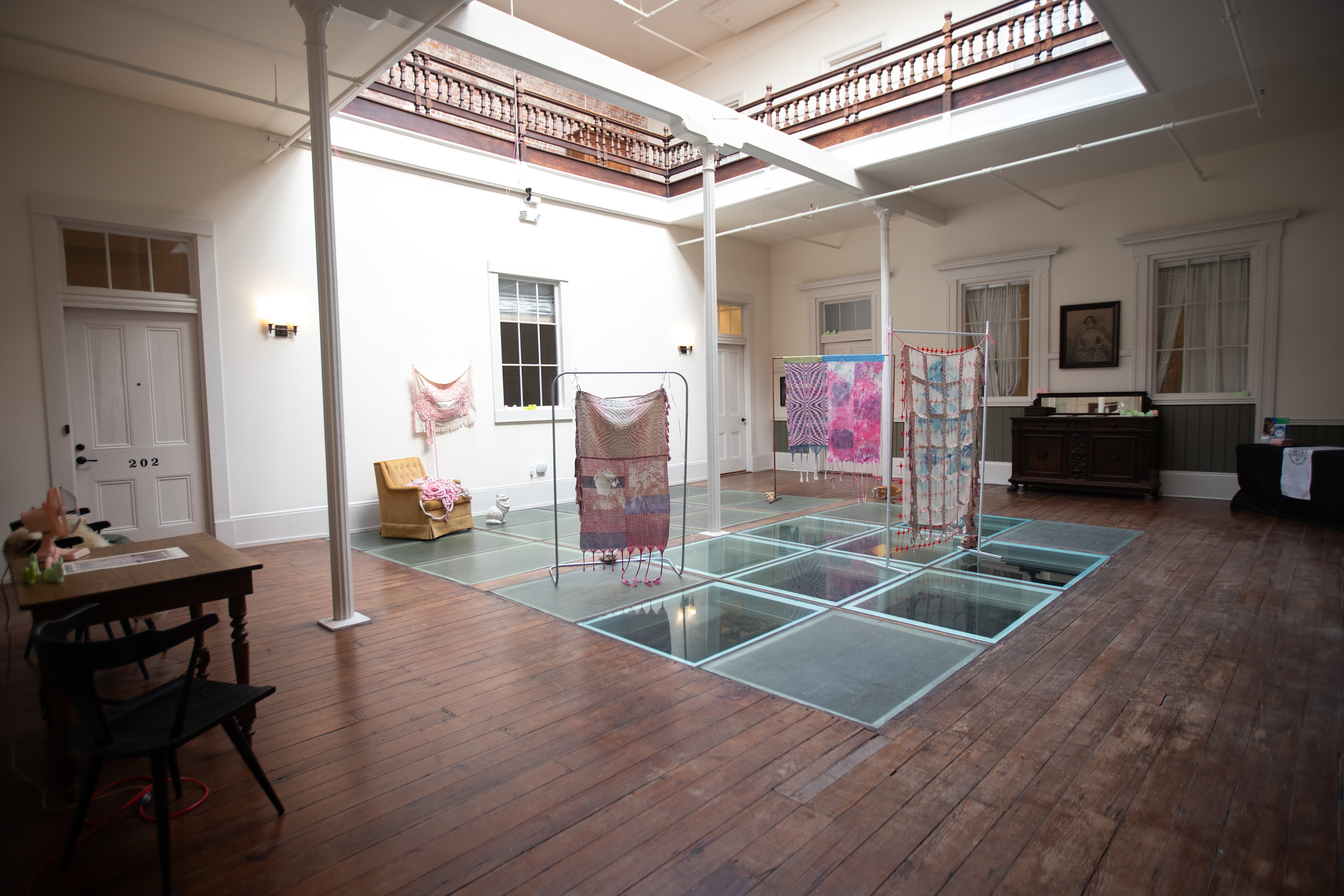 Installed for an exhibition at Hendley Market Lofts.