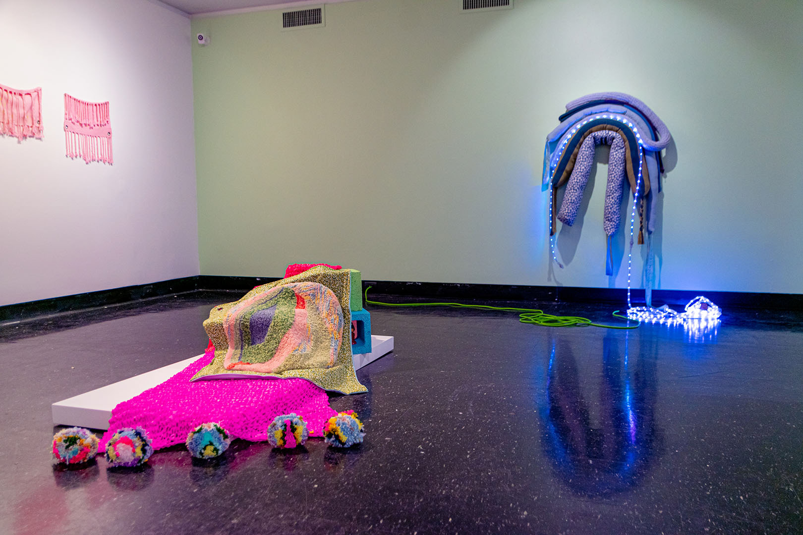 Installation view.