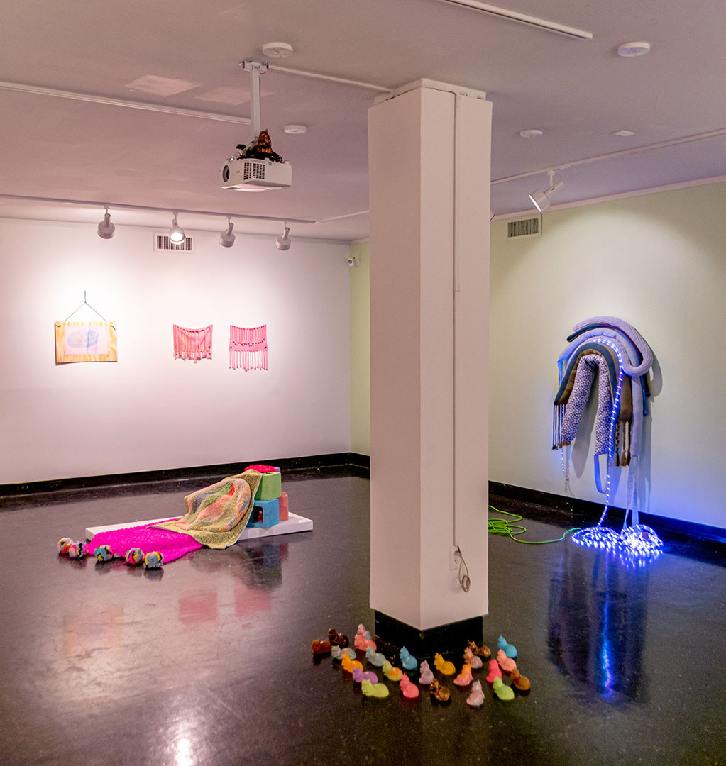 Installation view.