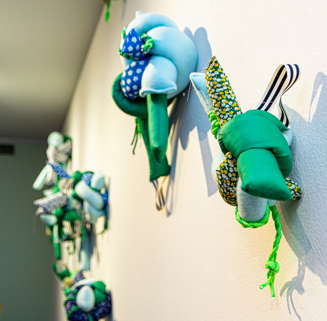 Snacks. Soft sculpture.