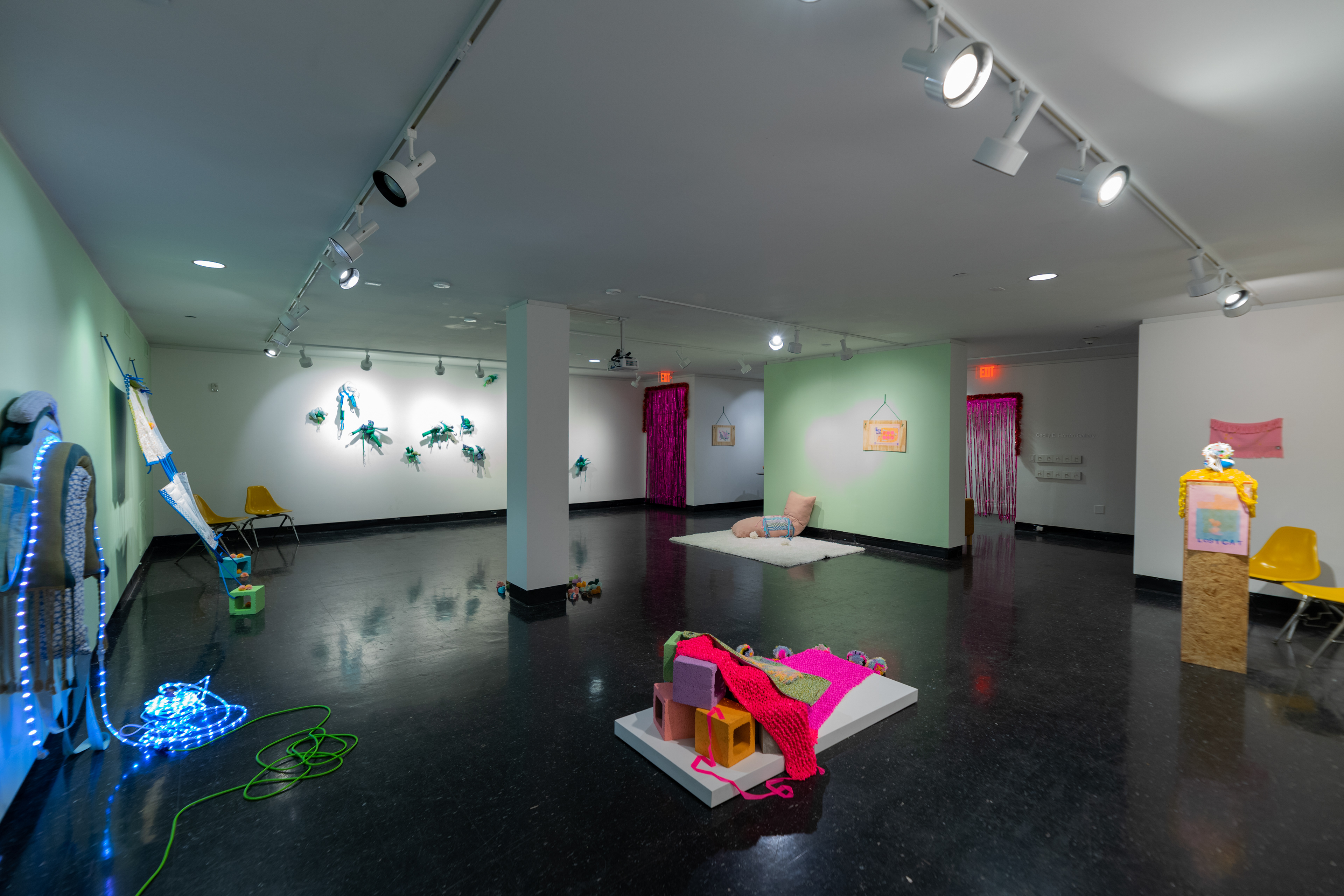 Installation view.