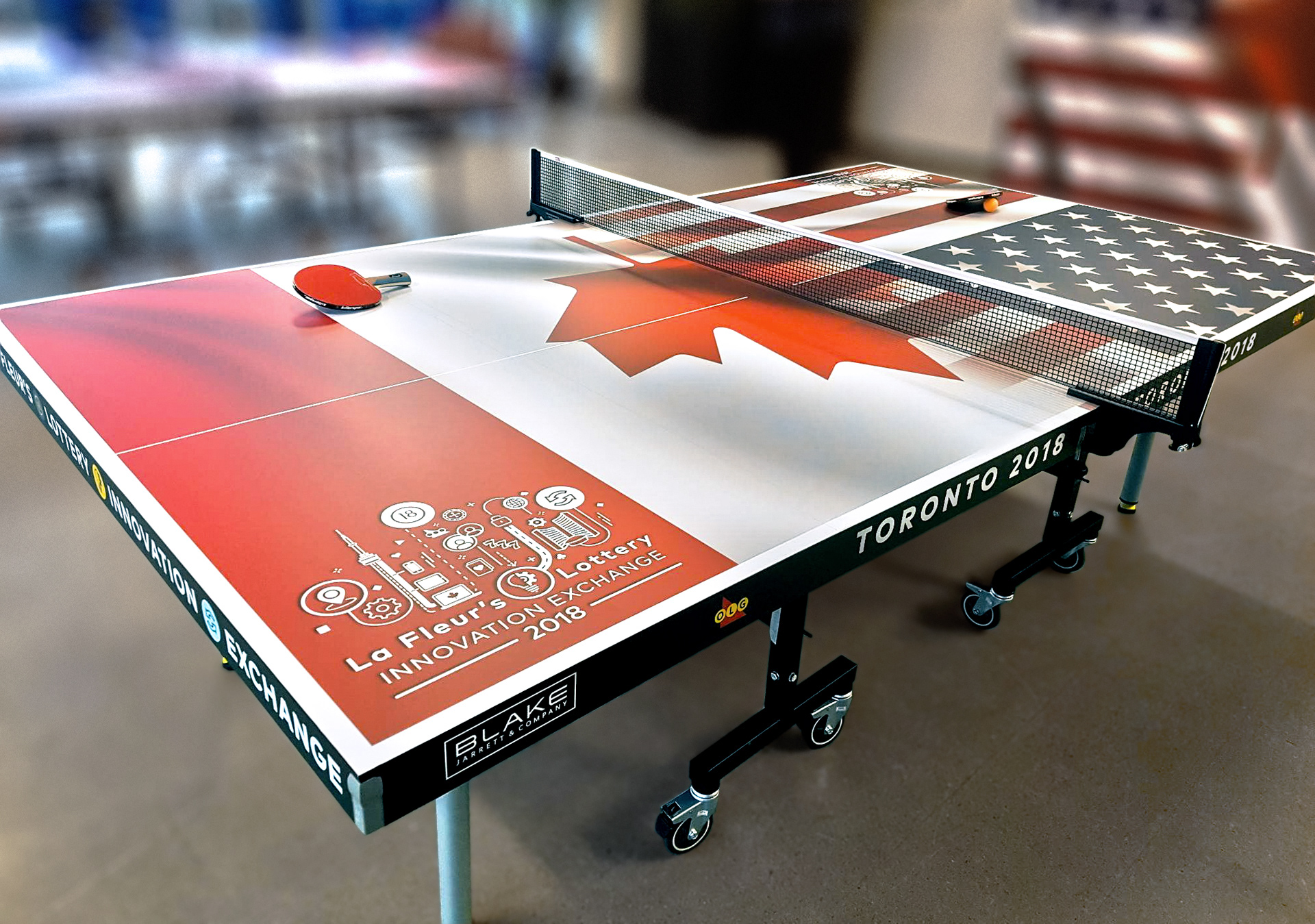Ping Pong Table decals