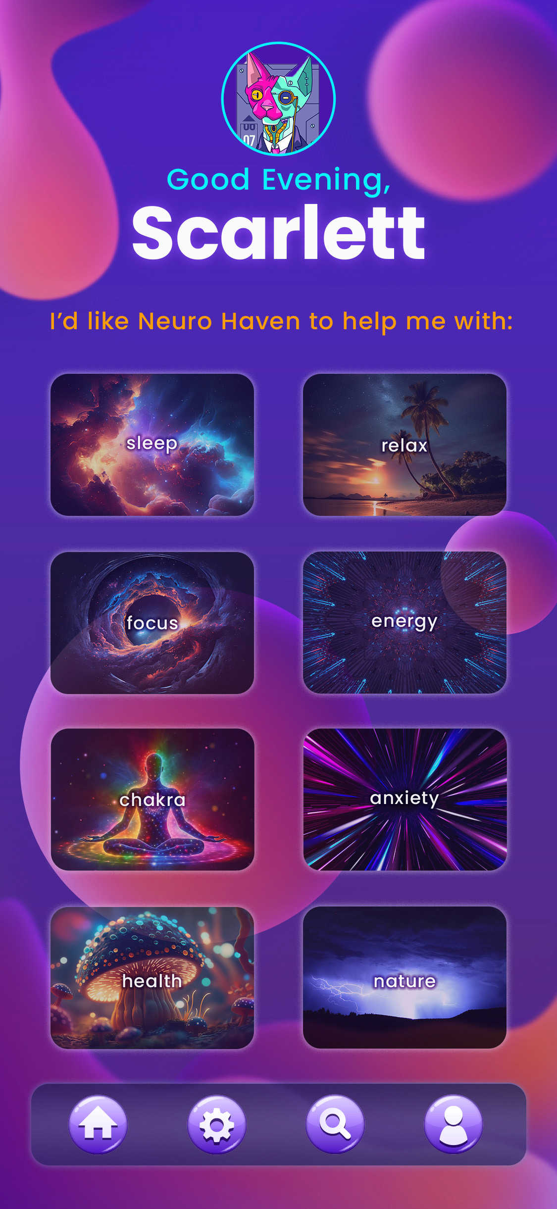 Home Screen