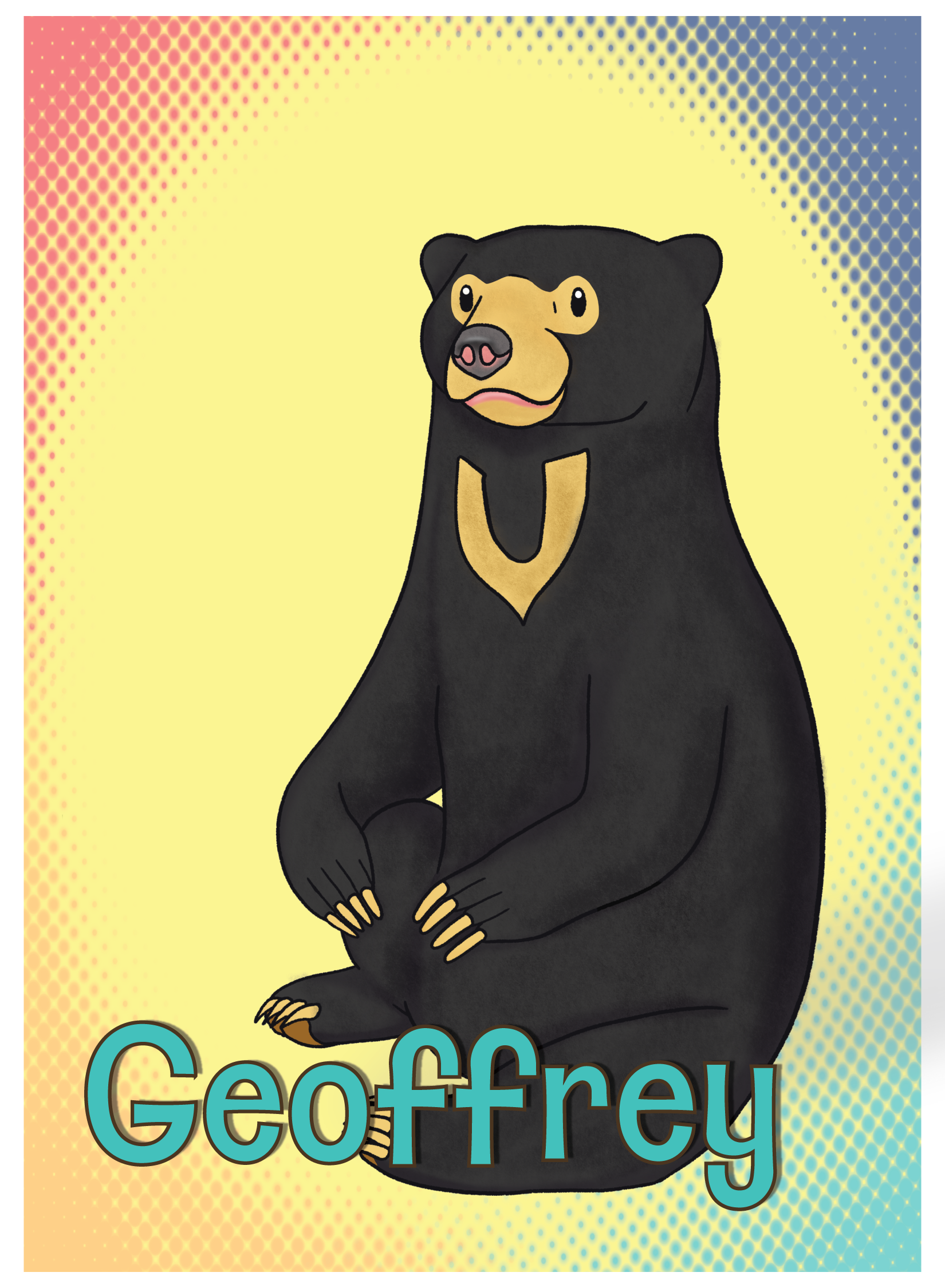 Geoffrey the Sun Bear