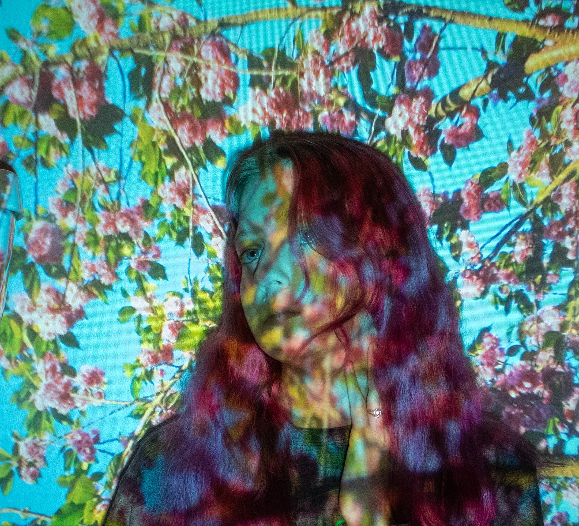 Projected Self Portrait