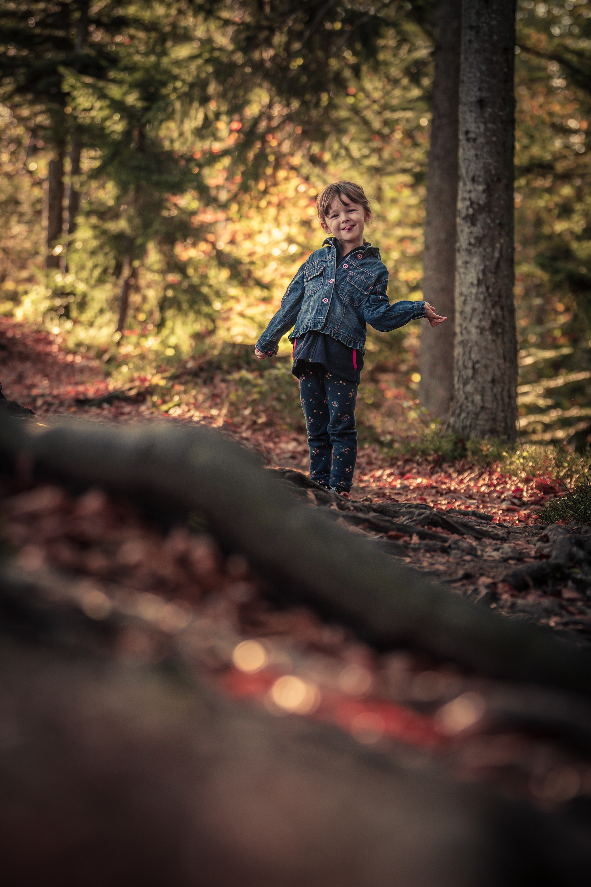 Ronja im Wald