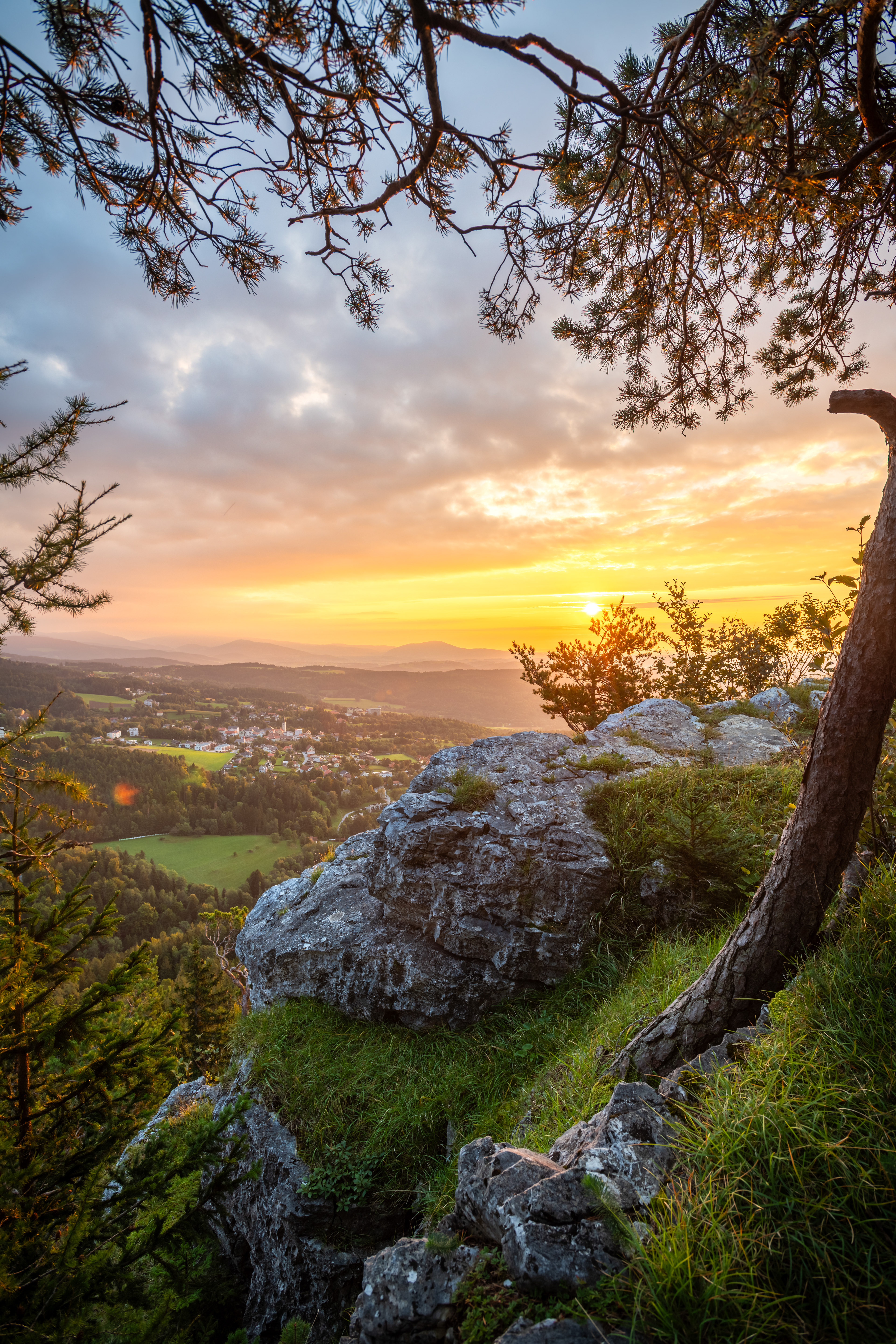 Sonnenaufgang Sankt Radegund