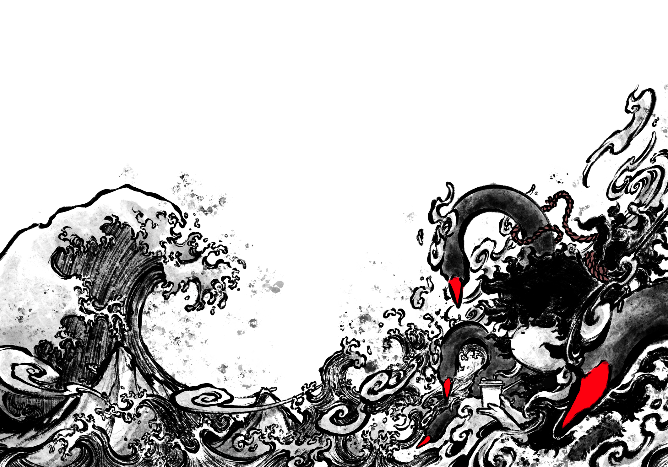 Duck Zap - From Black Ink and Brushstrokes to Unlimited Possibilities ...