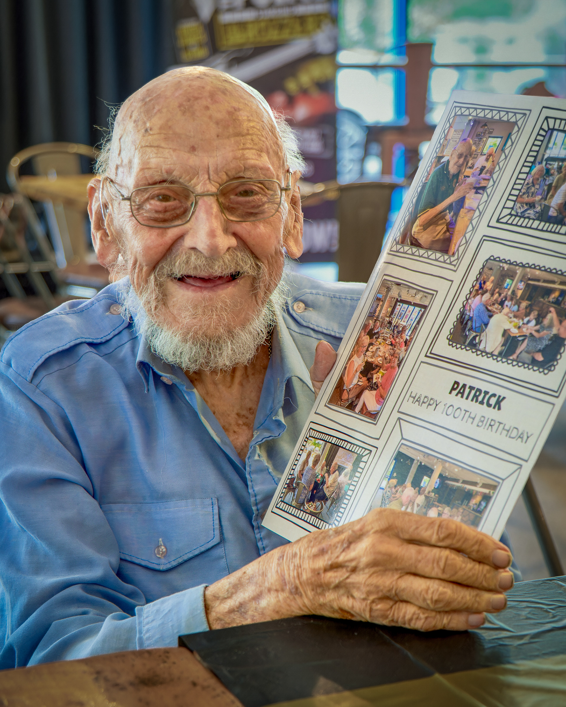 Patrick. 100 not out.