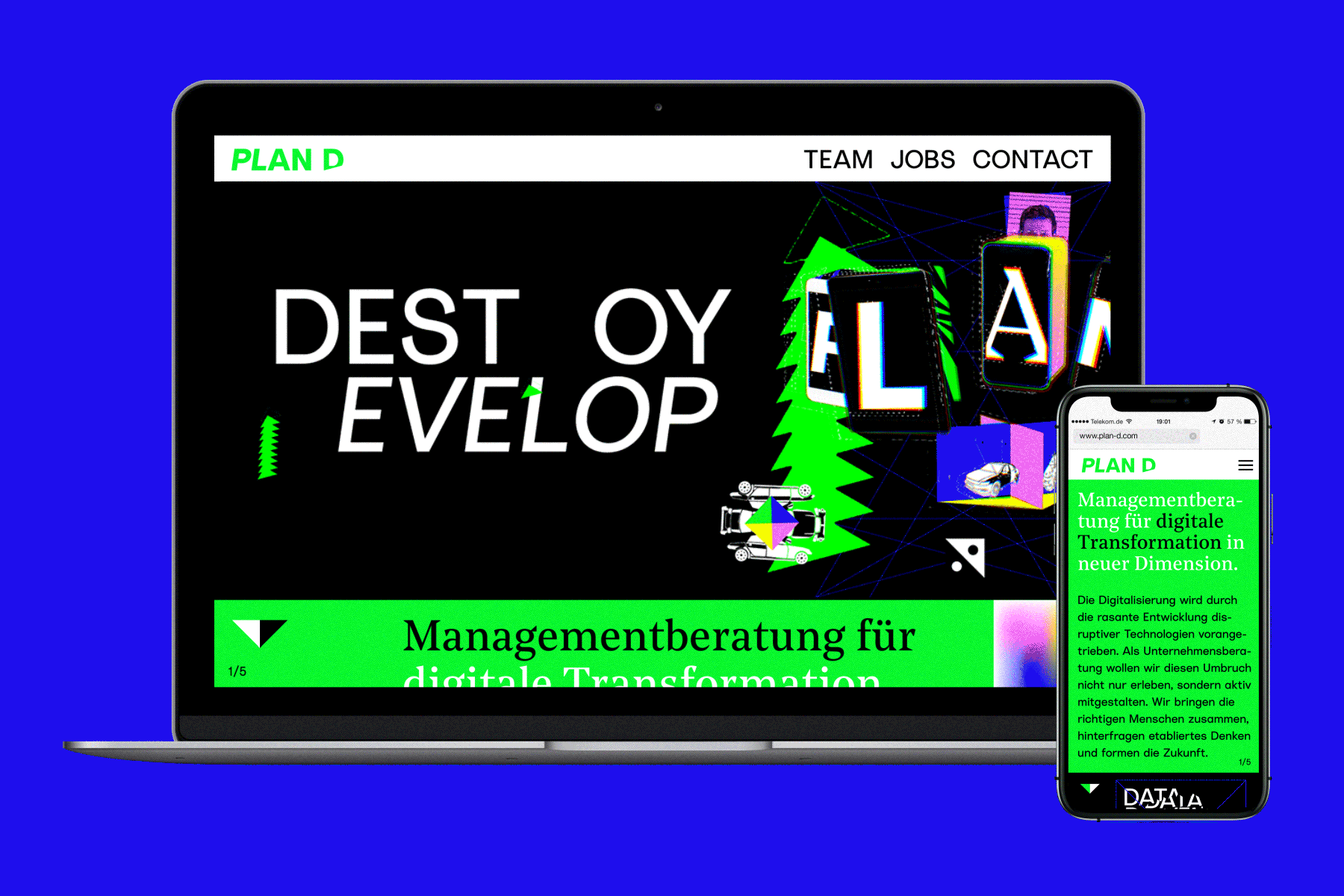 Branding: Plan D | Agentur: Rocket & Wink