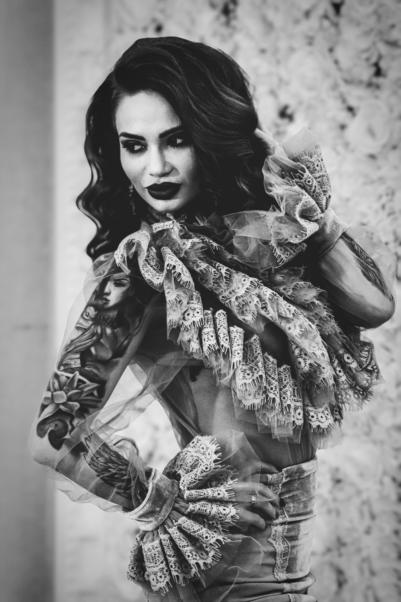 Maria Ilioiu (model) — Fashion Week, Soiree Exclusive Venue, Bucharest, 2018