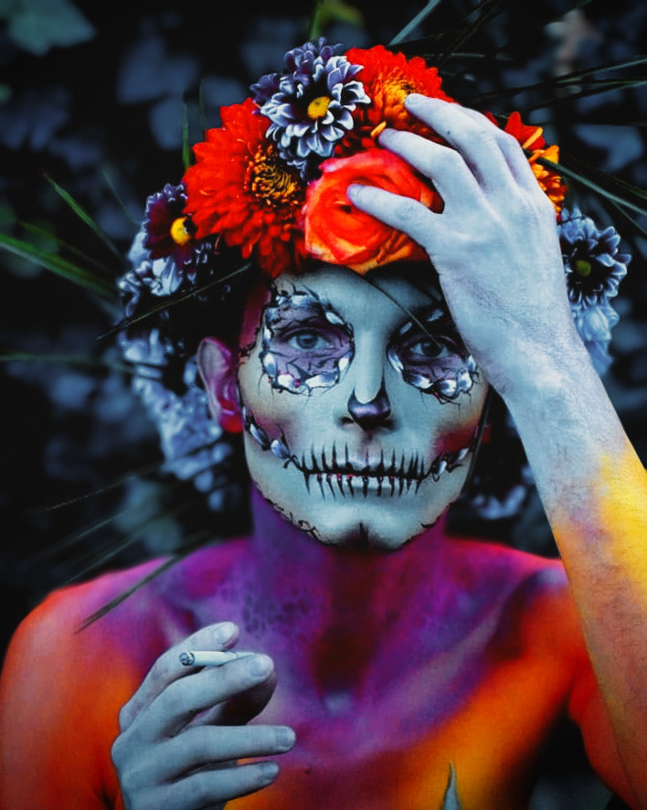 Lorenzo Heel (model) — Ivona's Magic Colors (body paint) — Make-Up Fest, Crystal Palace Ballrooms, Bucharest, 2018