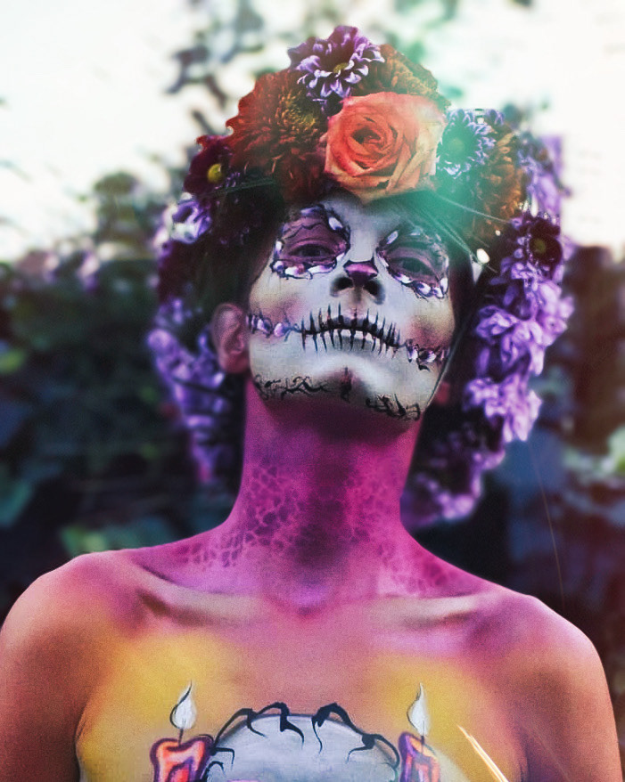 Lorenzo Heel (model) — Ivona's Magic Colors (body paint) — Make-Up Fest, Crystal Palace Ballrooms, Bucharest, 2018