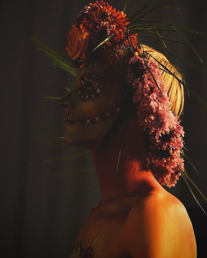 Lorenzo Heel (model) — Ivona's Magic Colors (body paint) — Make-Up Fest, Crystal Palace Ballrooms, Bucharest, 2018