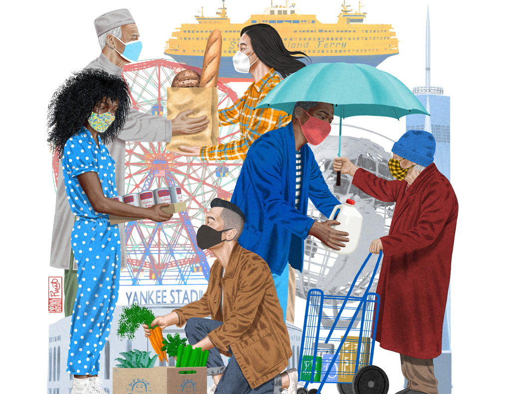 Jason Raish Illustration Nyc Immigrant Heritage Week 2021