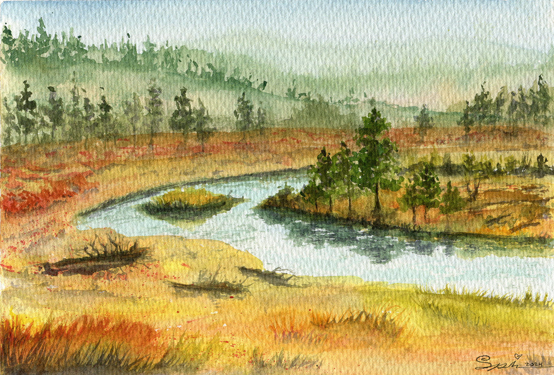 Fall in Yellowstone