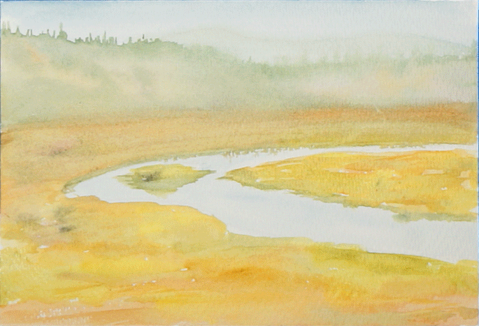 Fall in Yellowstone Process