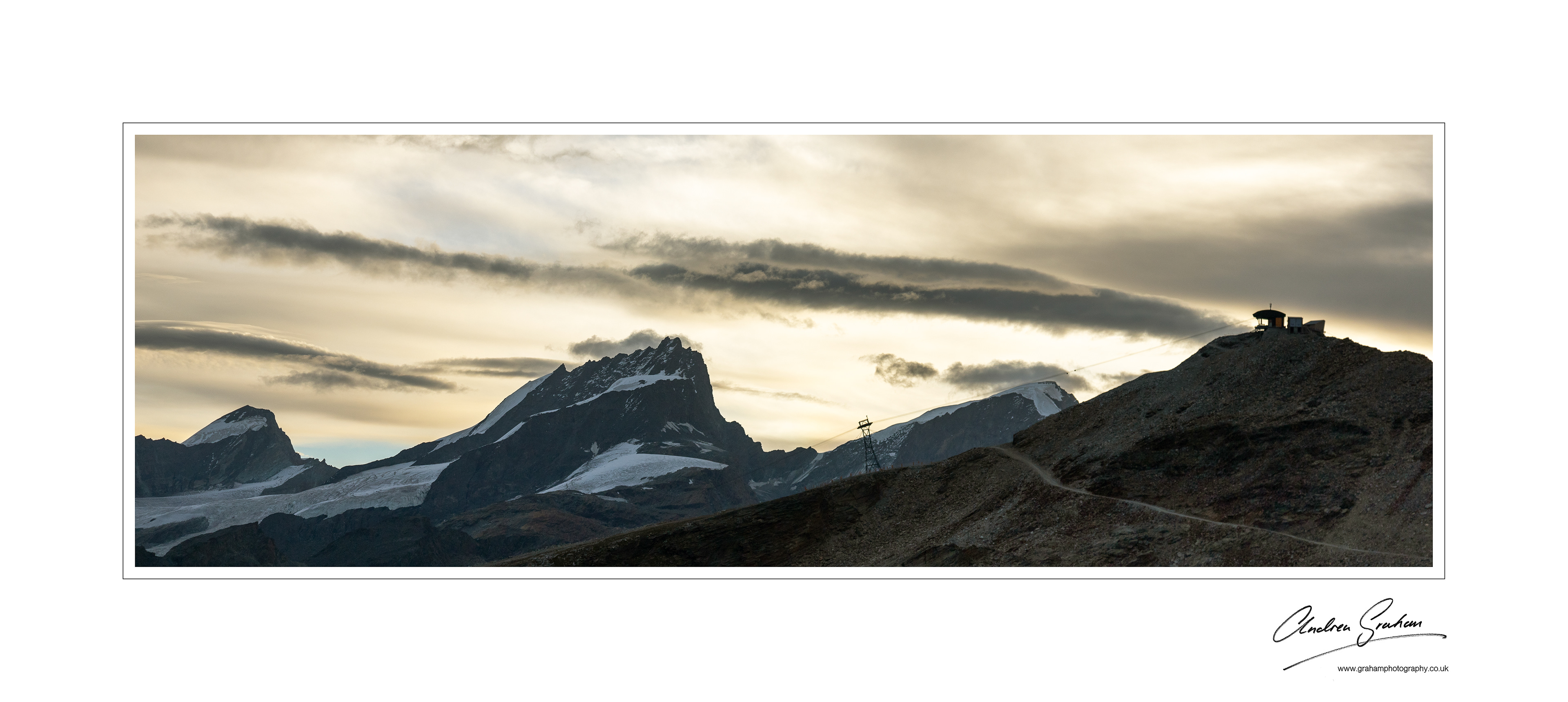 View from the Gornergrat Railway