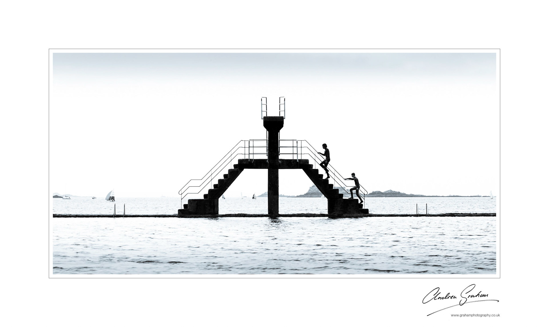 St Malo - the original aim was to get a stark silhouette with a long exposure, but I think the people made the shot in the end..