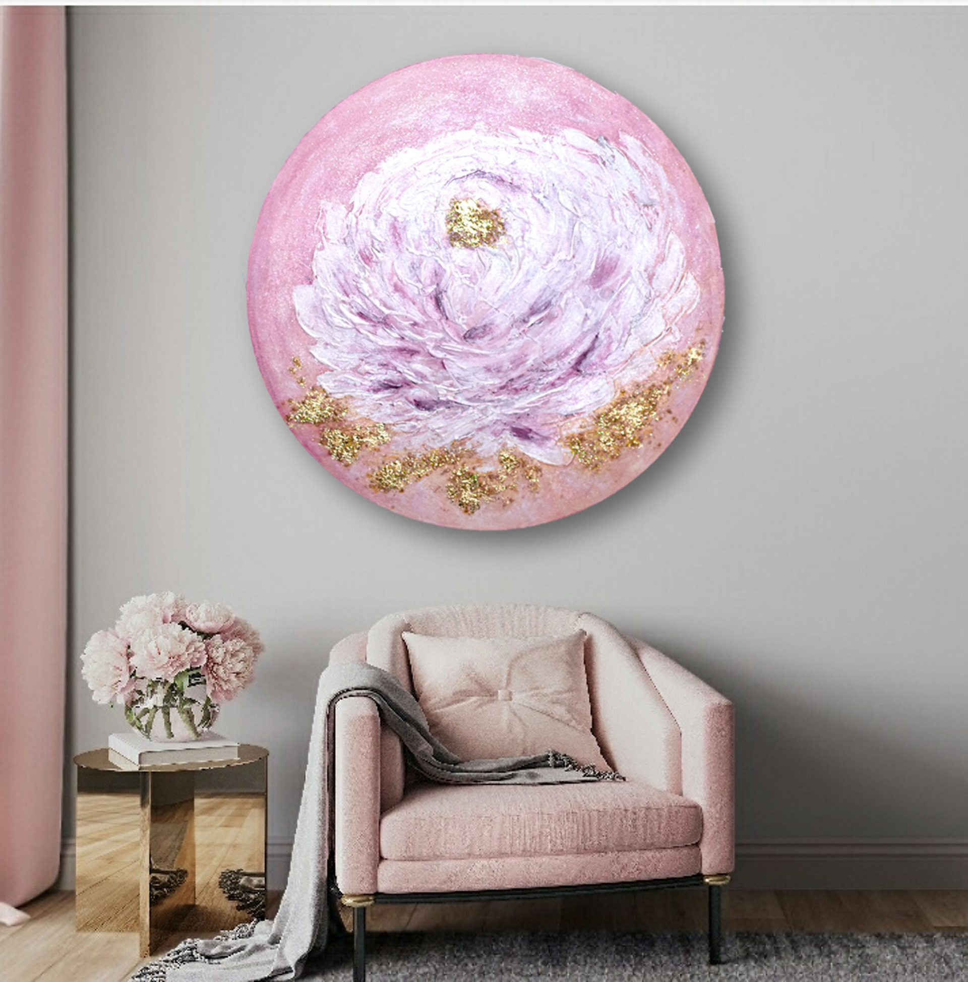 Golden moment 60x60 cm