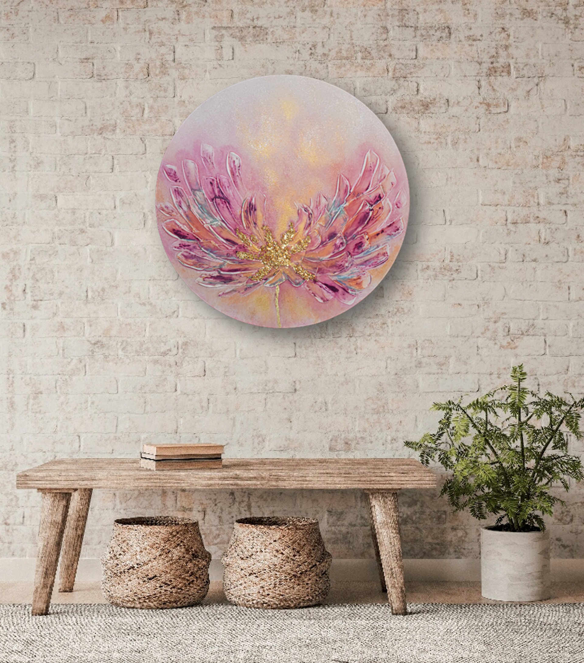 The energy of Autumn 60x60 cm