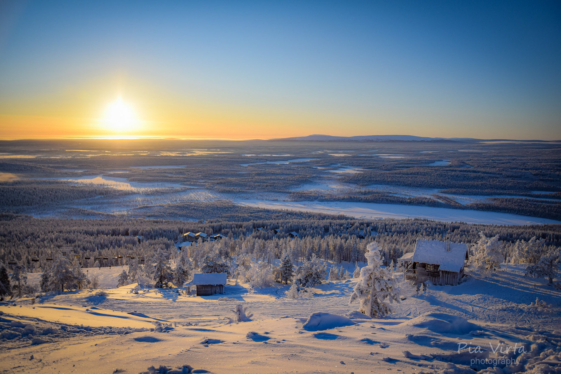 Joulupukin mökki Levi 2025/1