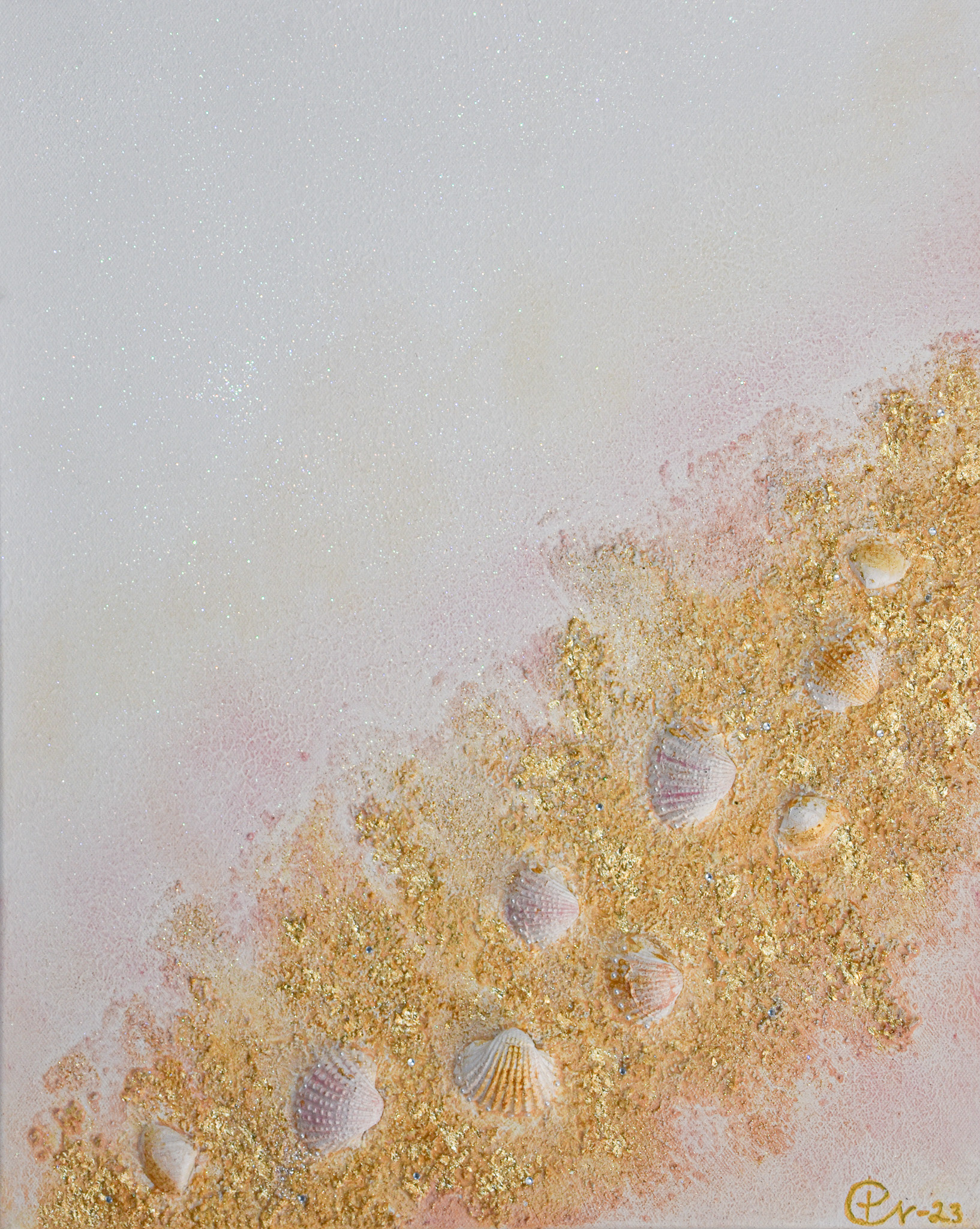 Crystal beach 50x40 cm