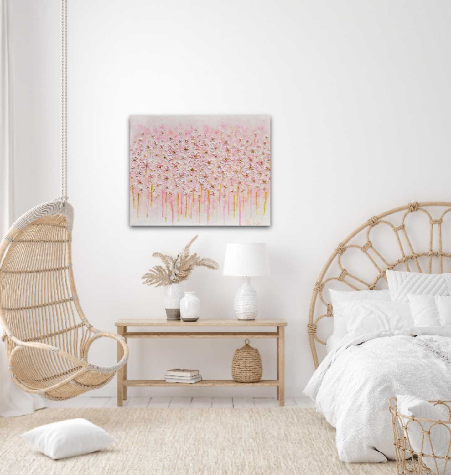 Flower light 4 50x40 cm